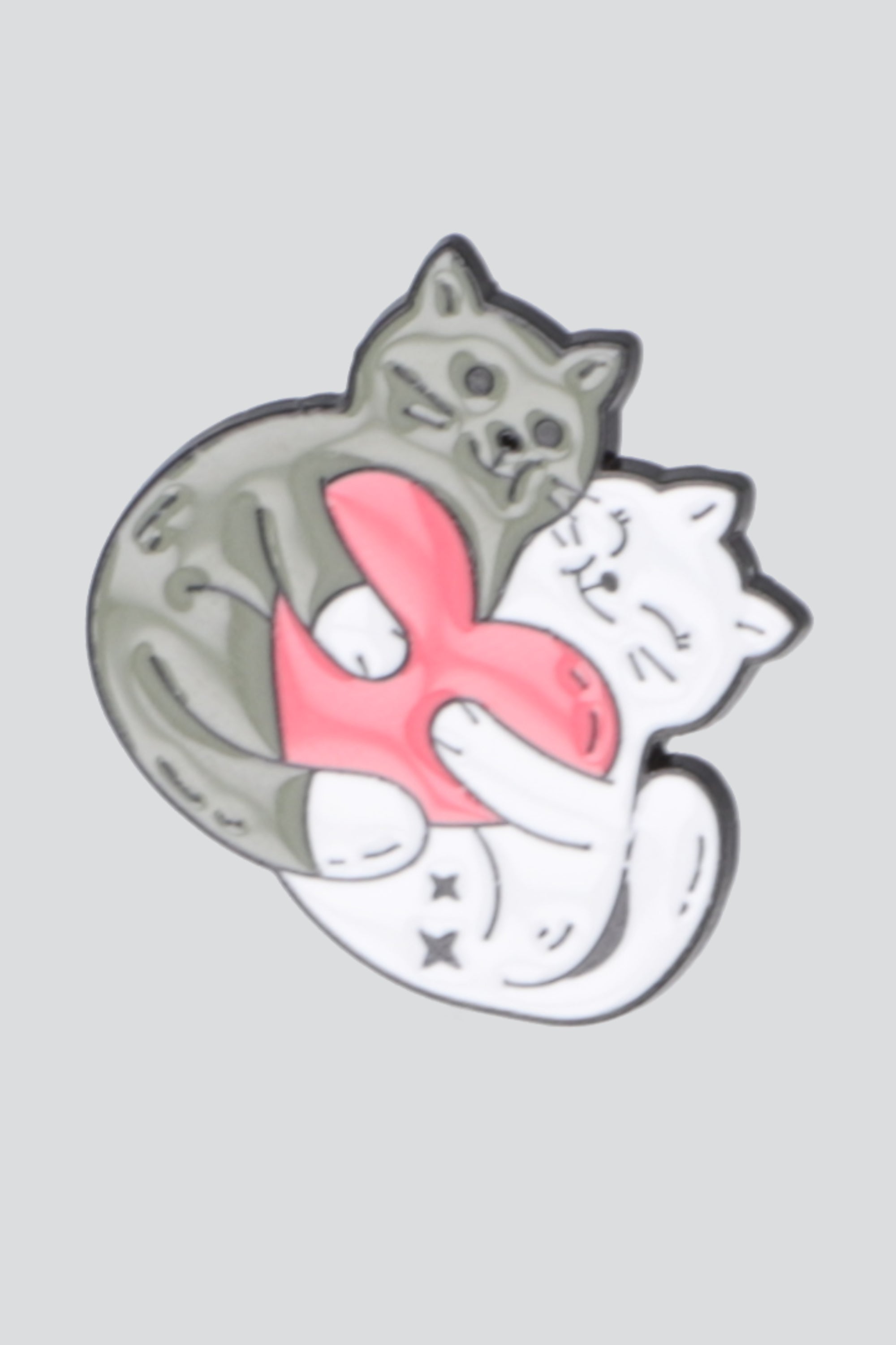 Pin abrazo gatitos ROSA