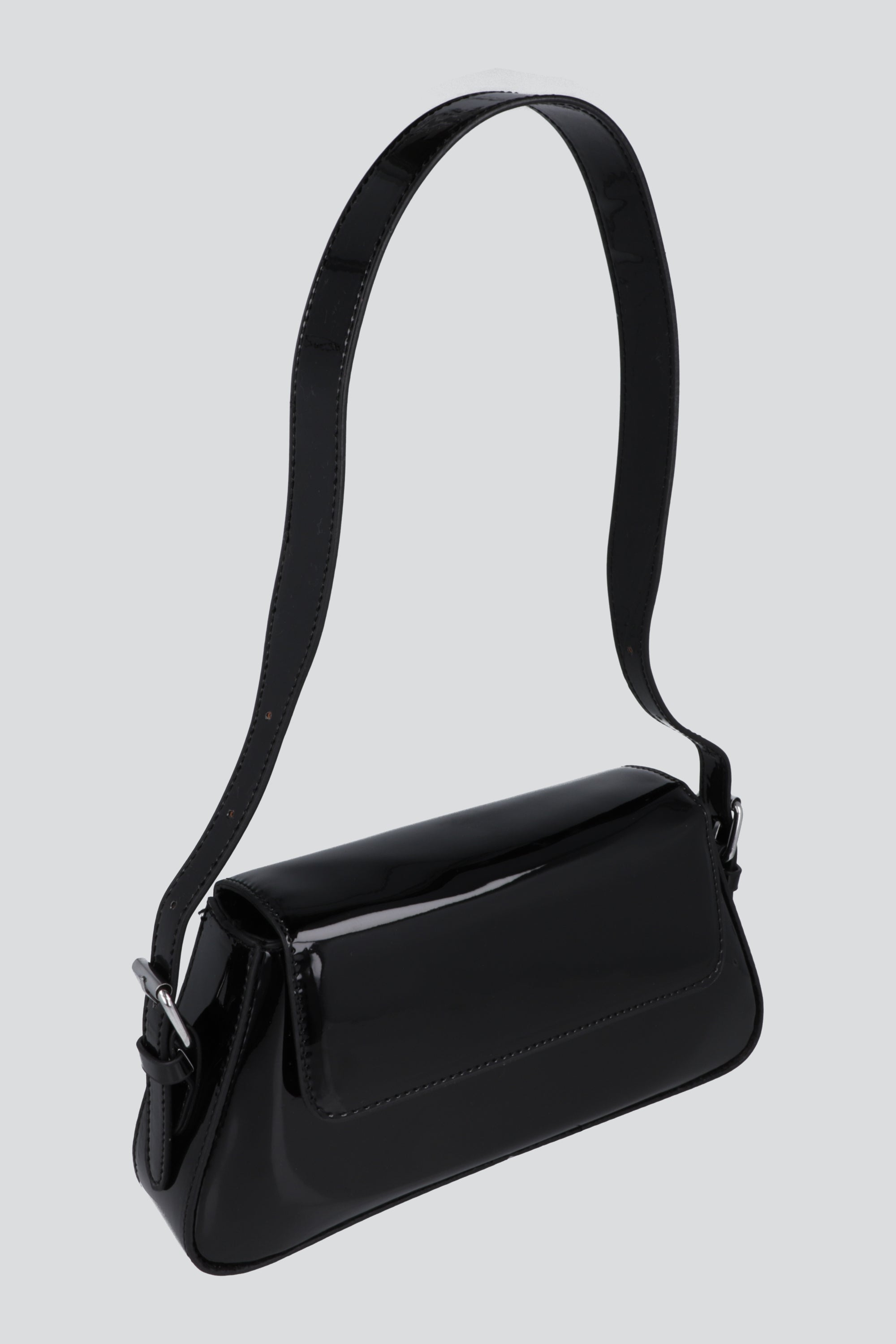 Bolsa shoulder metalica NEGRO