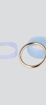 3 P Cuffs Acrilico Marmoleado