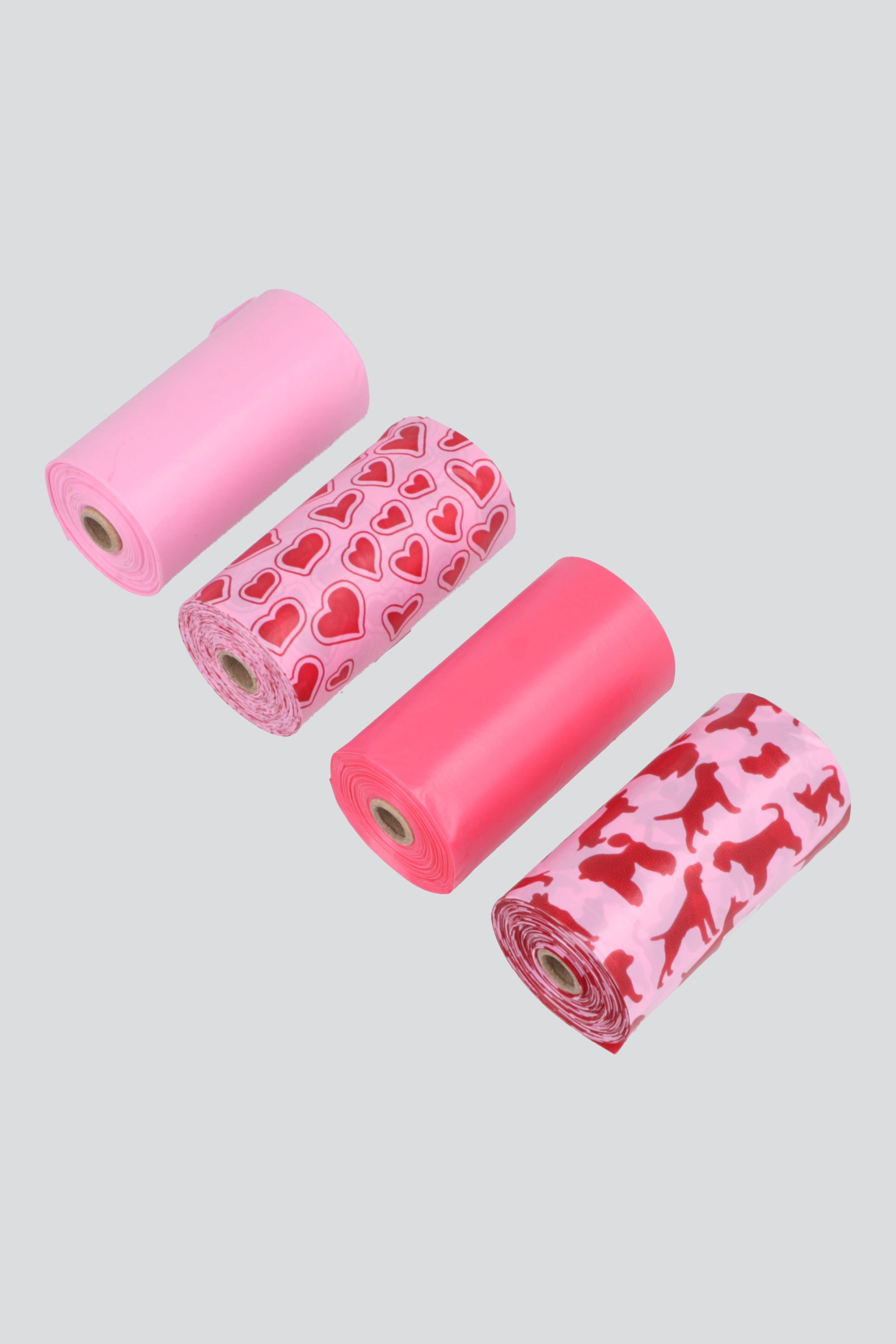 Set 4 rollos para desechos ROSA