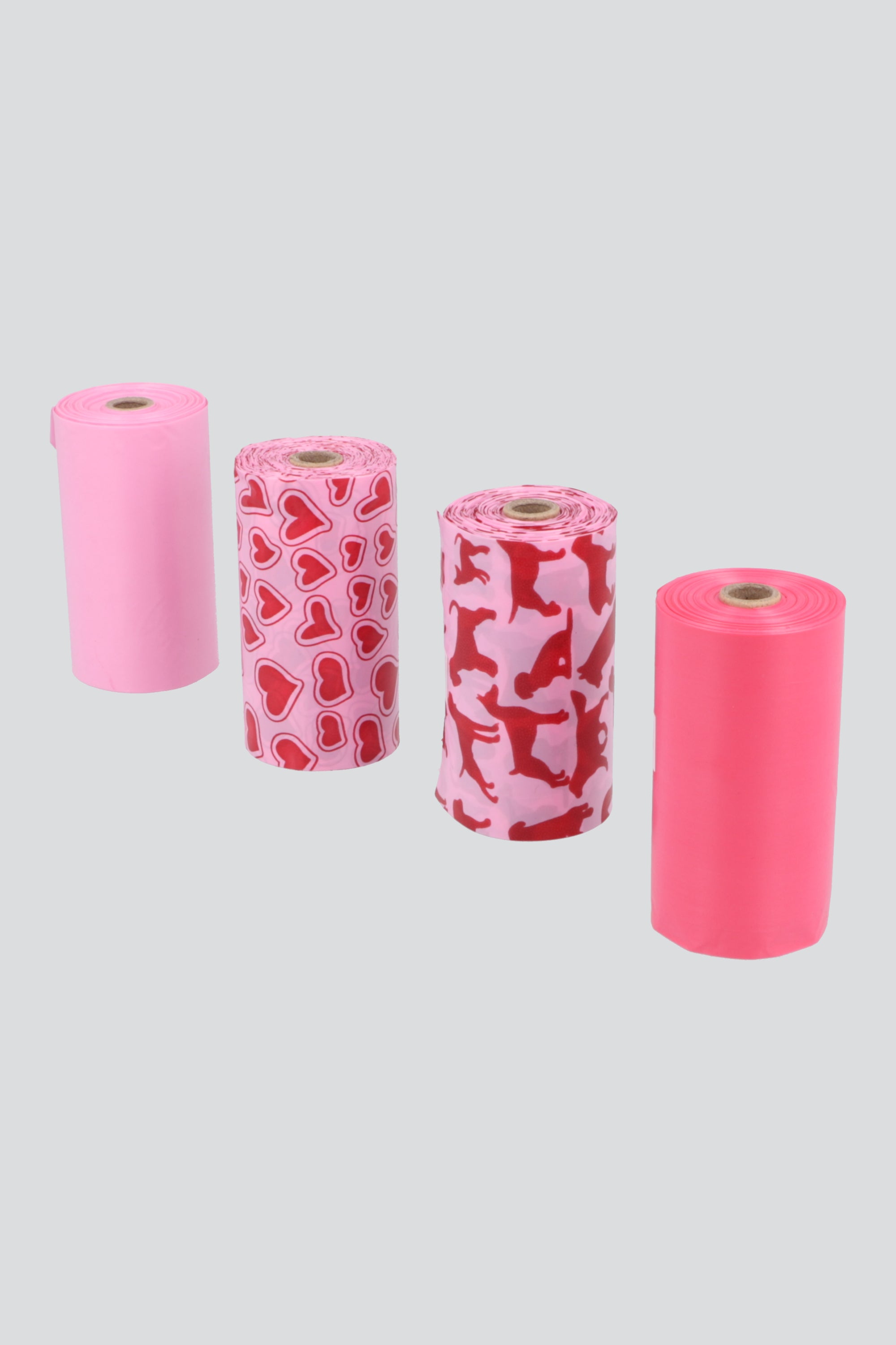 Set 4 rollos para desechos ROSA