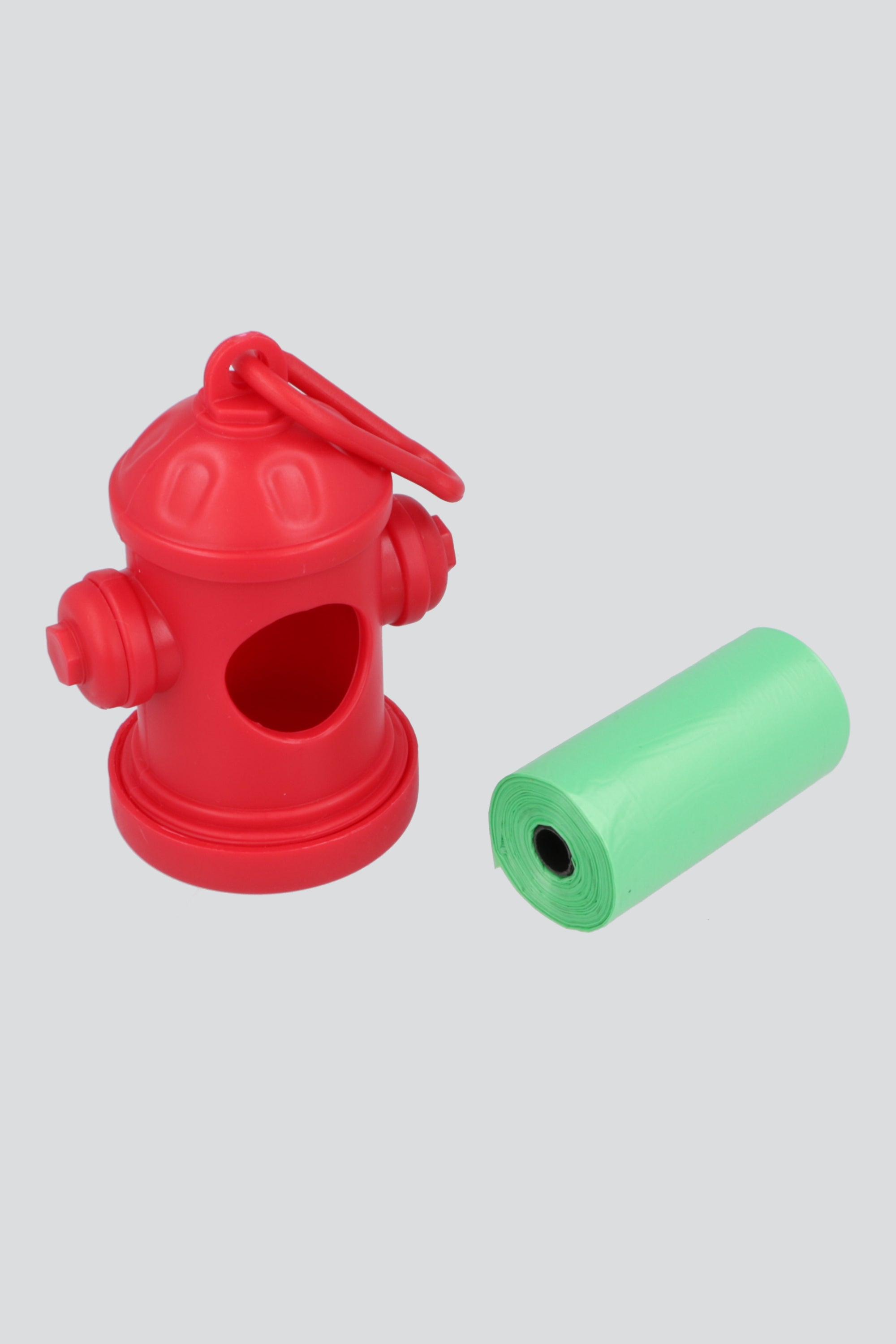 Dispensador de bolsas para decehos hidrante ROJO