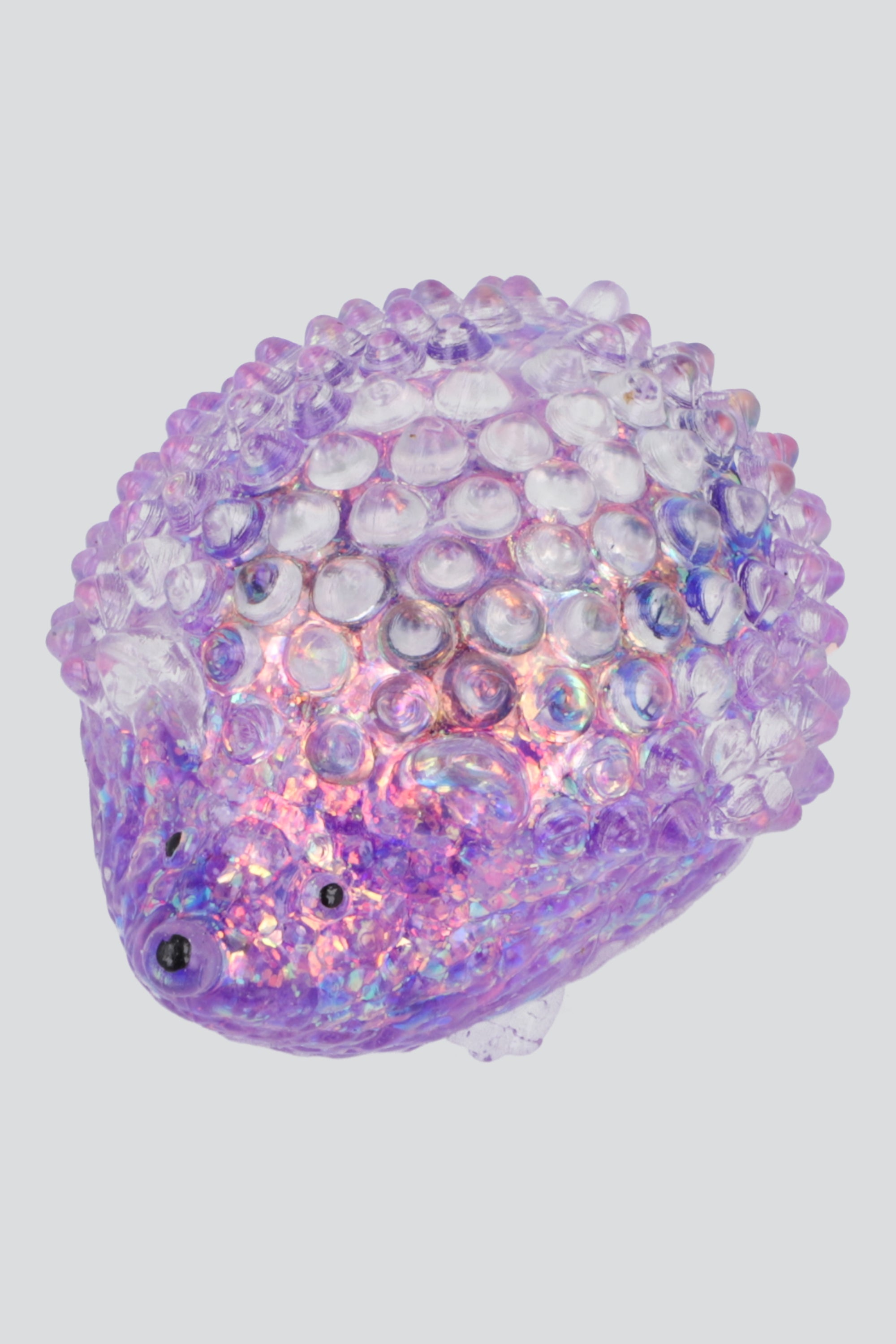 Squishy erizo glitter MORADO