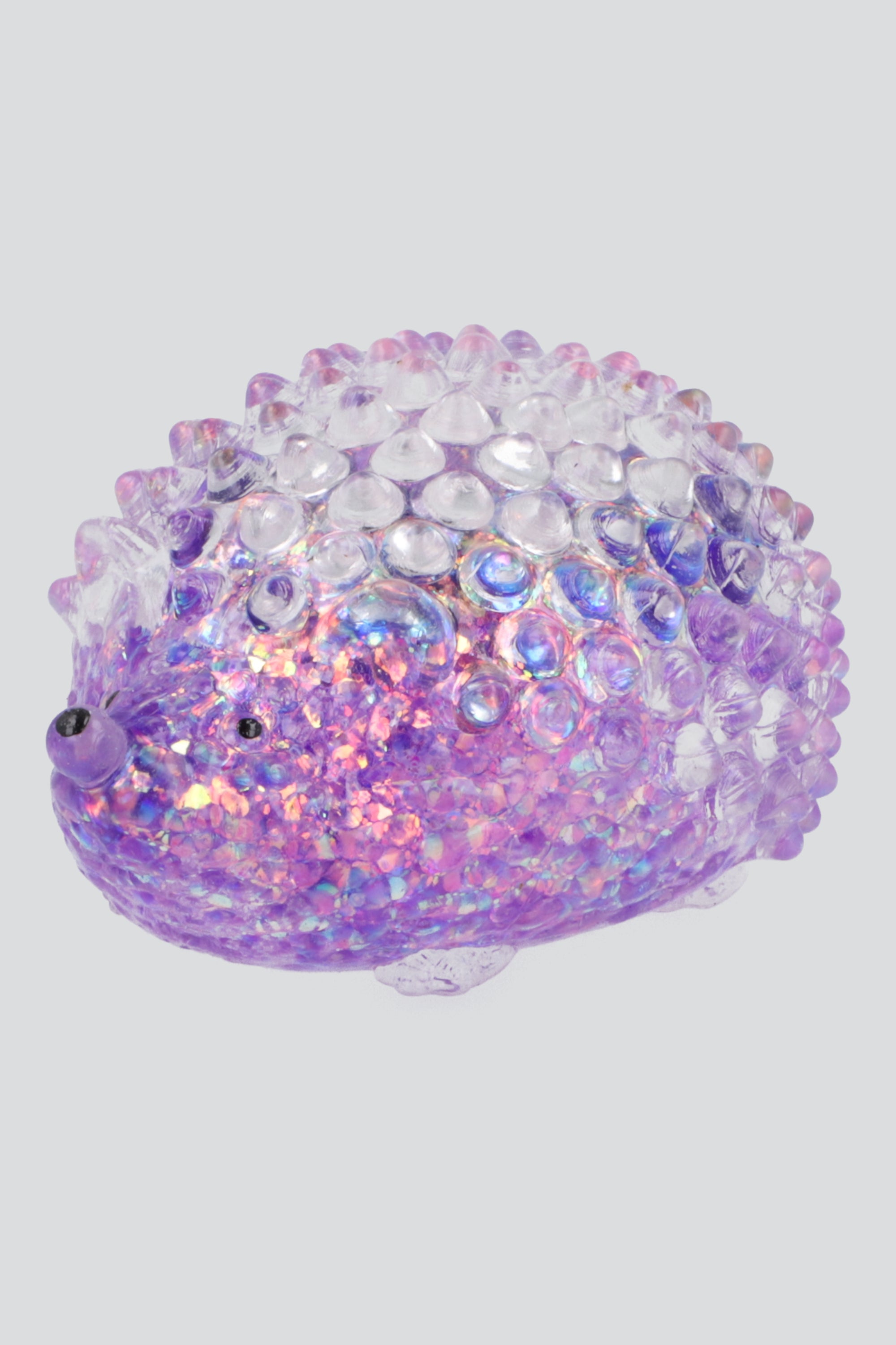 Squishy erizo glitter MORADO
