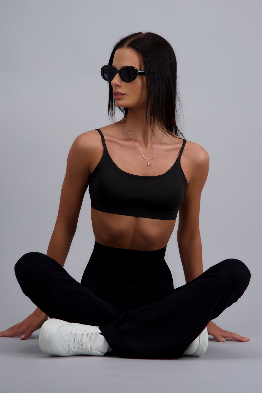 Pantalon flare seamless