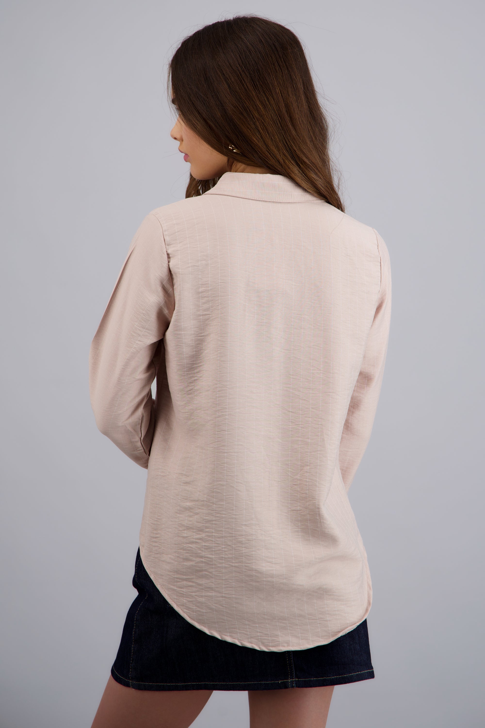 Camisa corta con textura ARENA