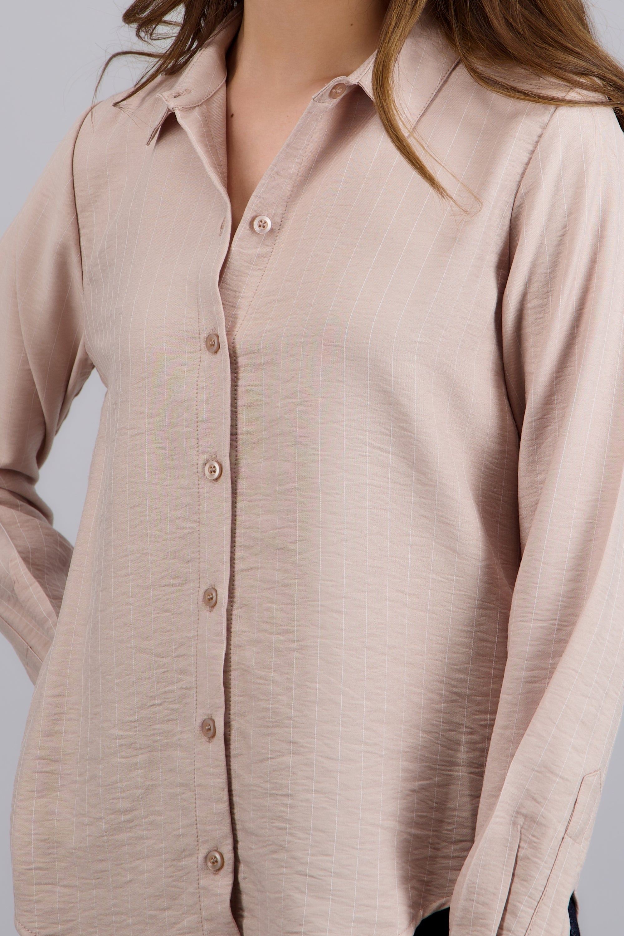 Camisa corta con textura ARENA
