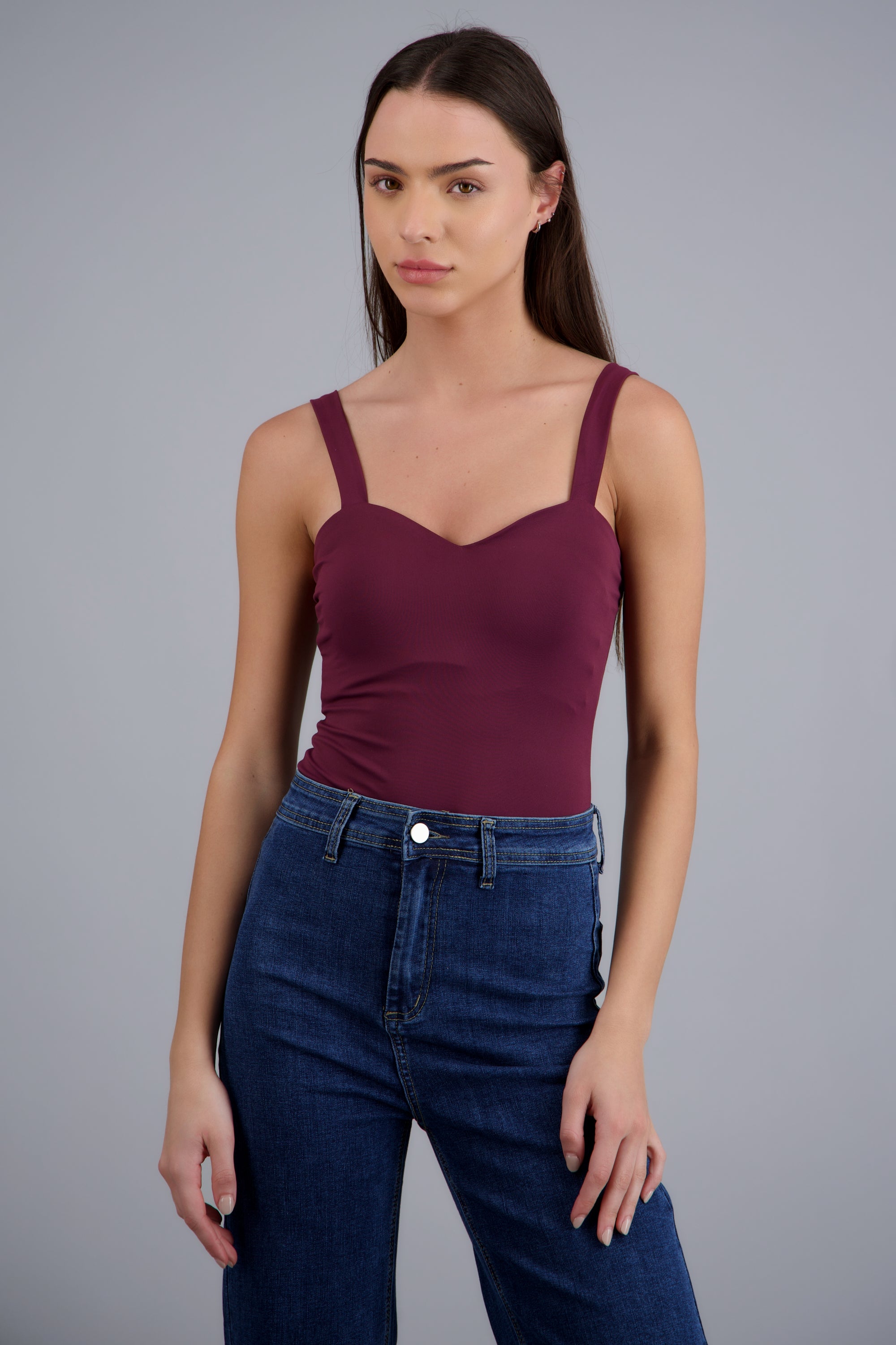 Bodysuit escote corazón UVA
