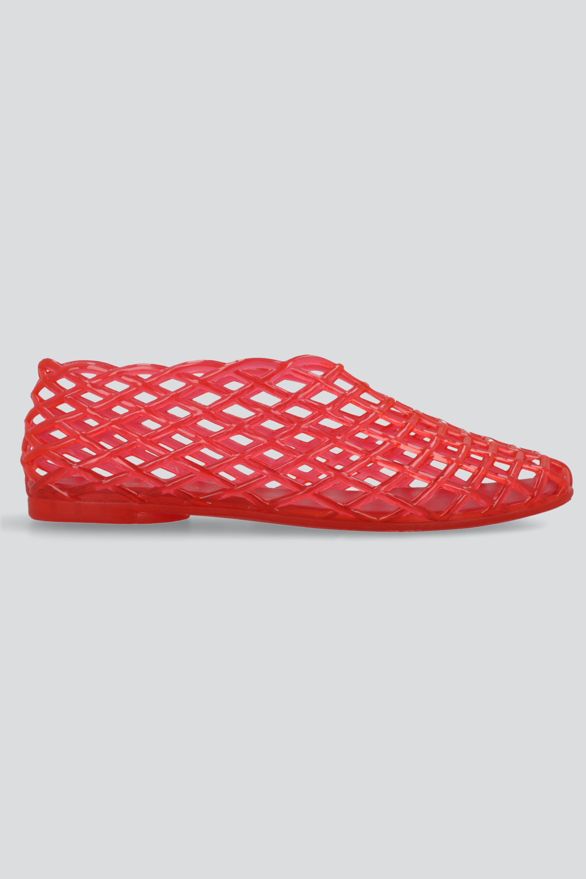 Flat tejida jelly ROJO