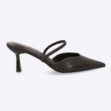 Tacon pointy liso sling back