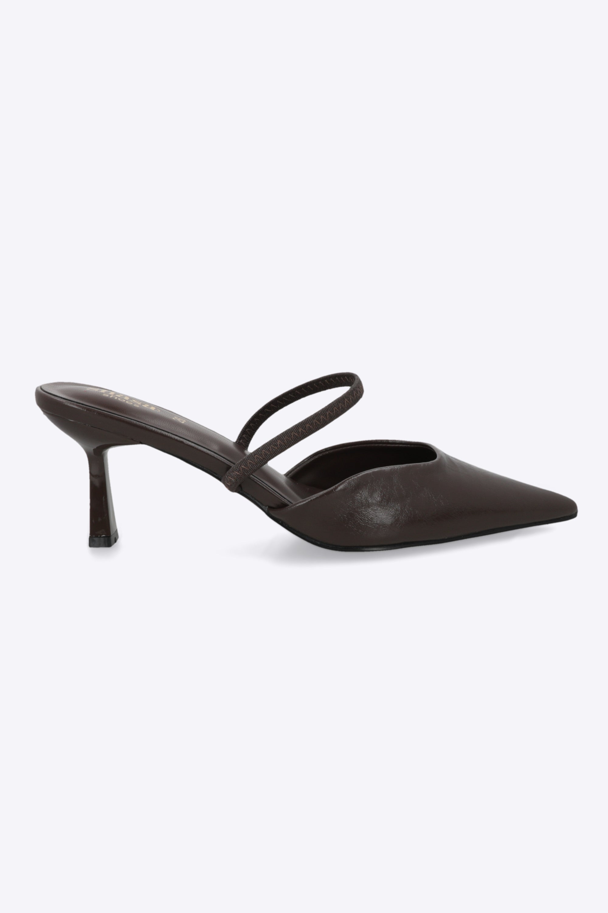 Tacon pointy liso sling back