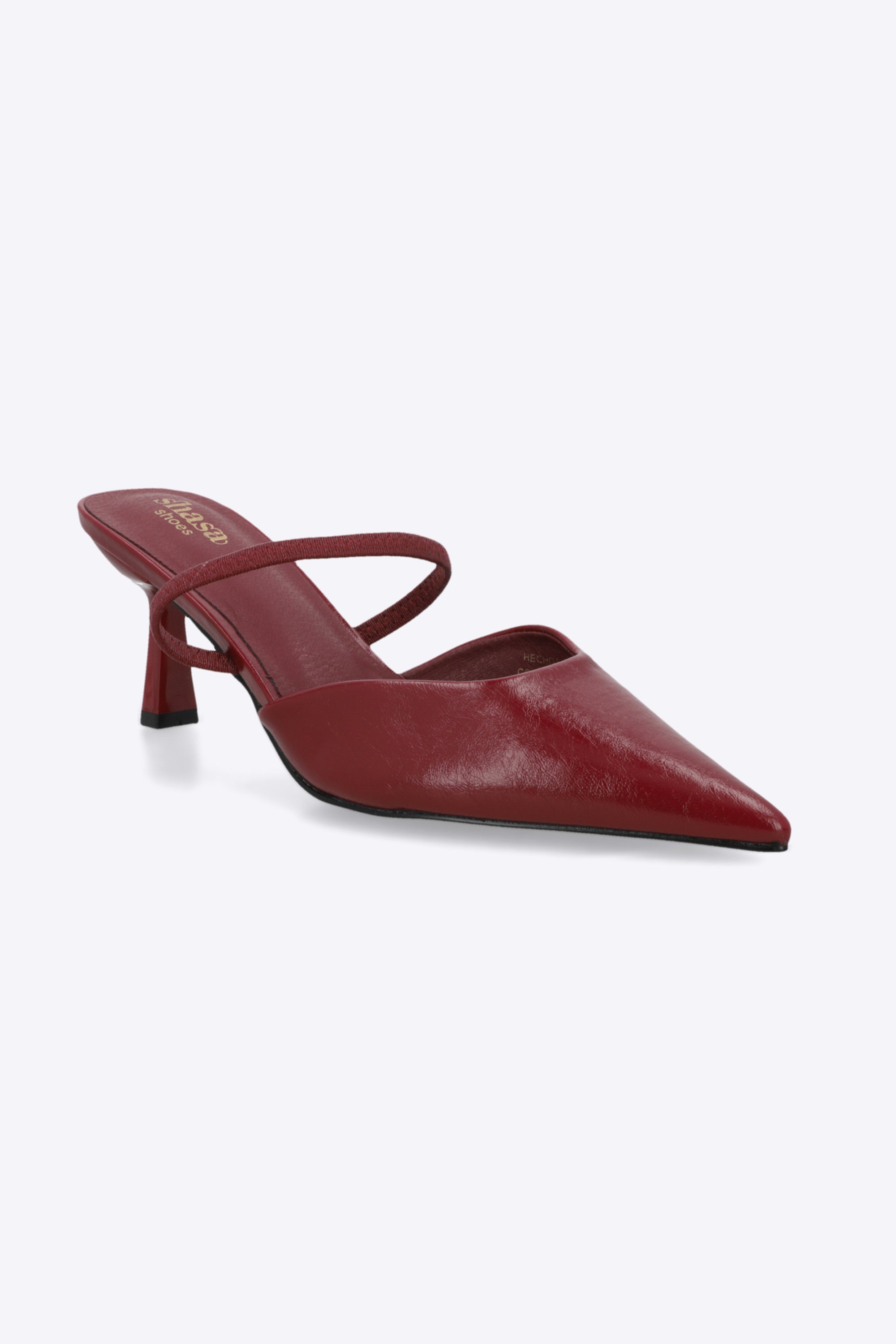Tacon pointy liso sling back