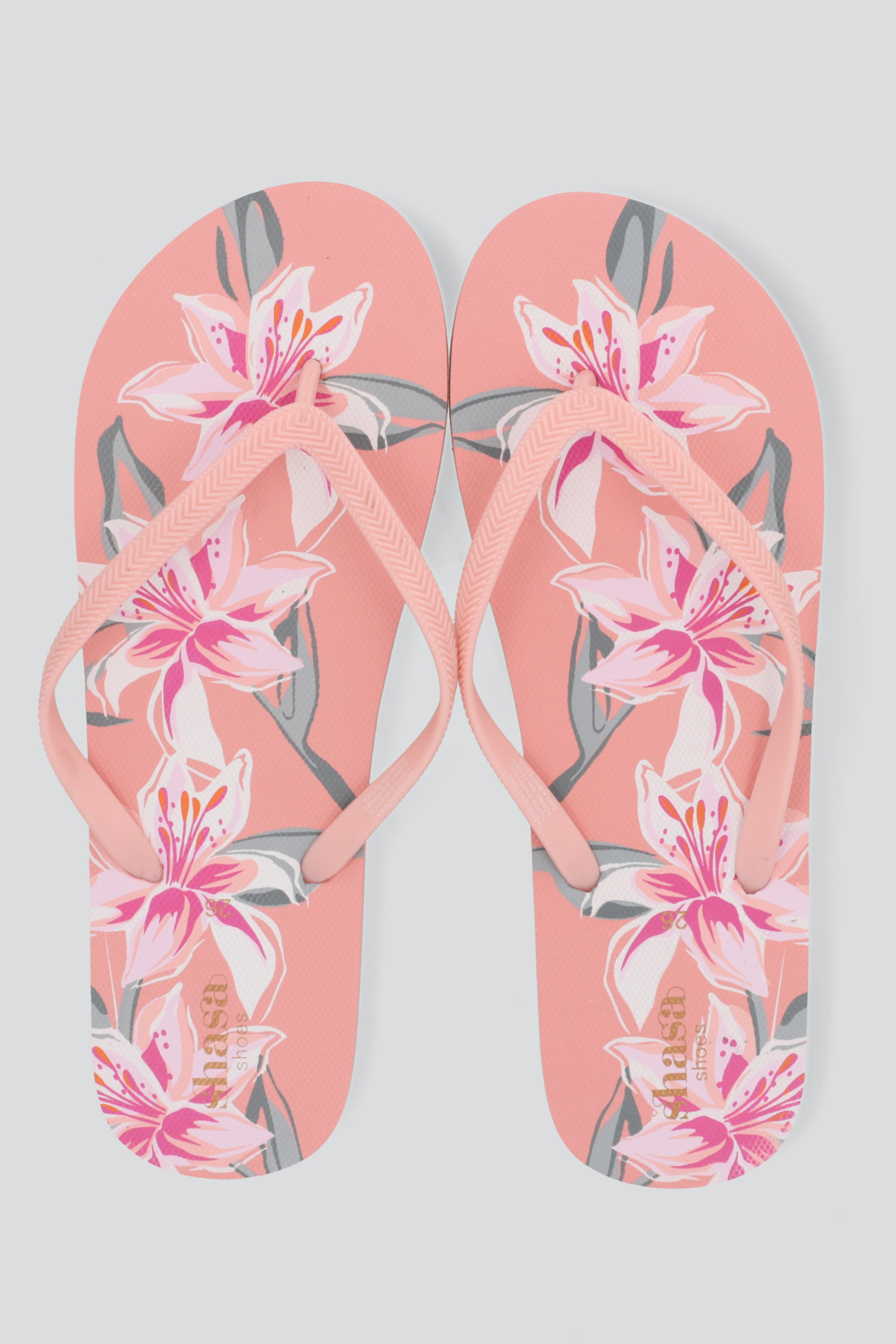 Flip flop estampado floral ROSA