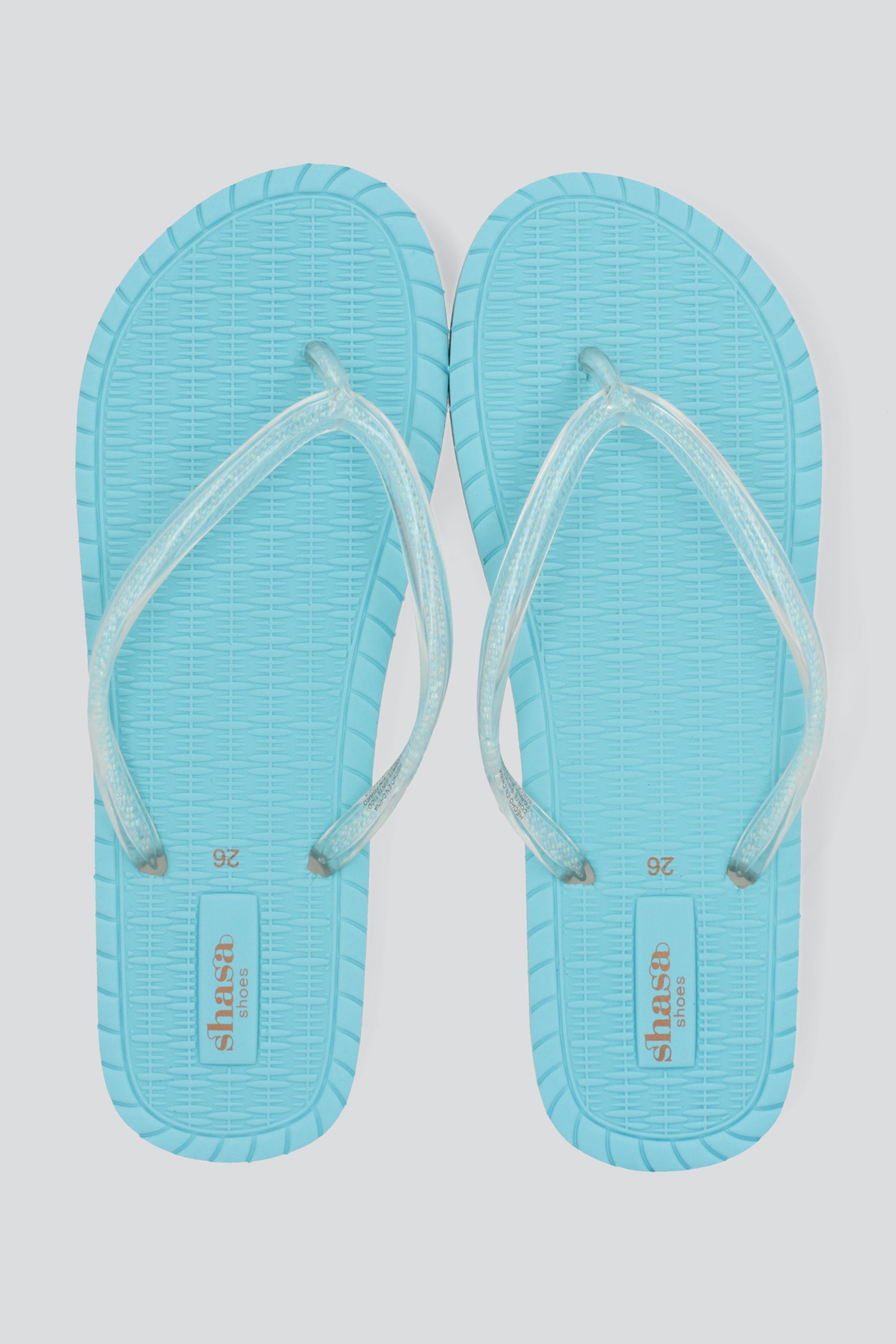 Flip flop chinela cuentas encapsuladas MENTA