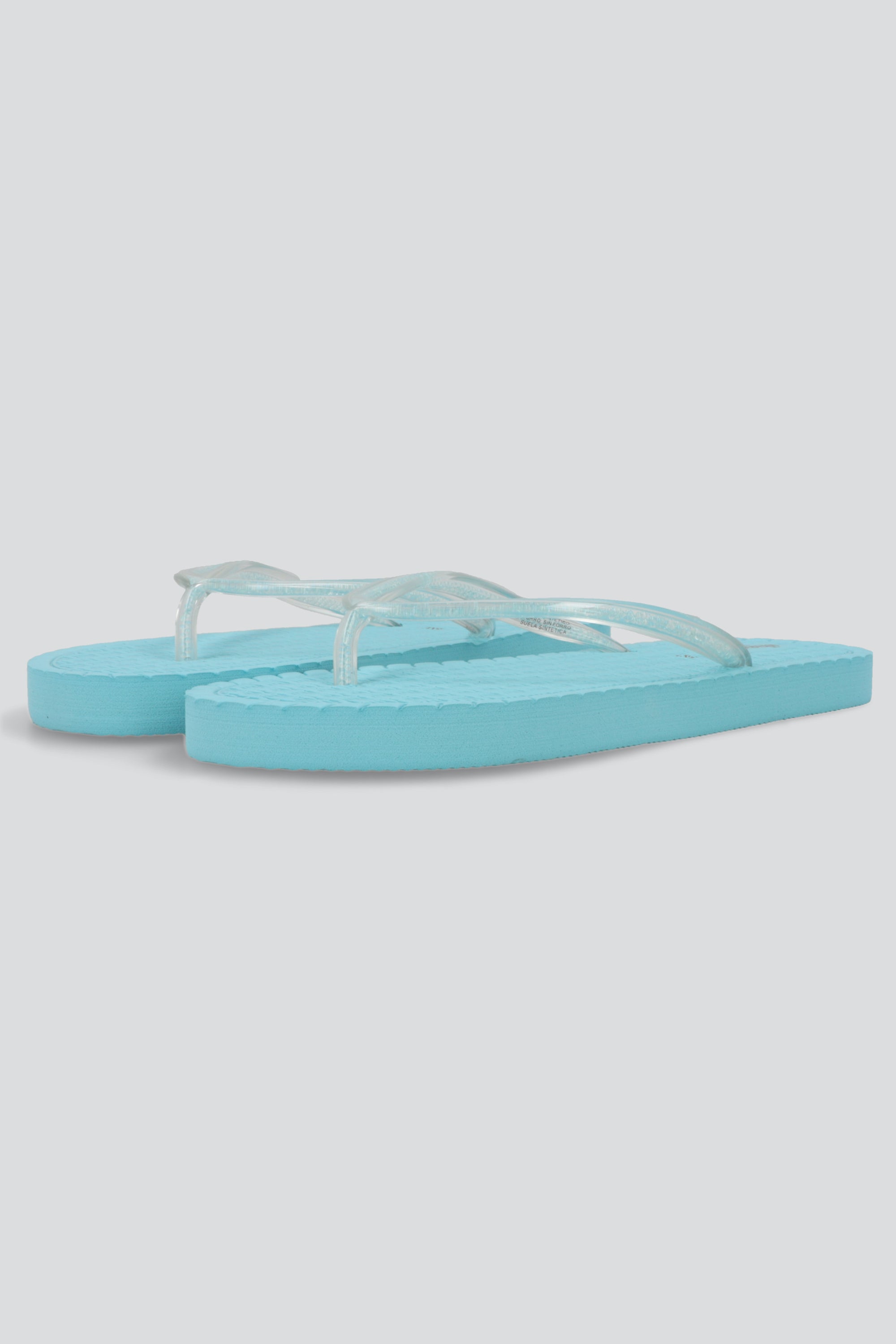 Flip flop chinela cuentas encapsuladas MENTA