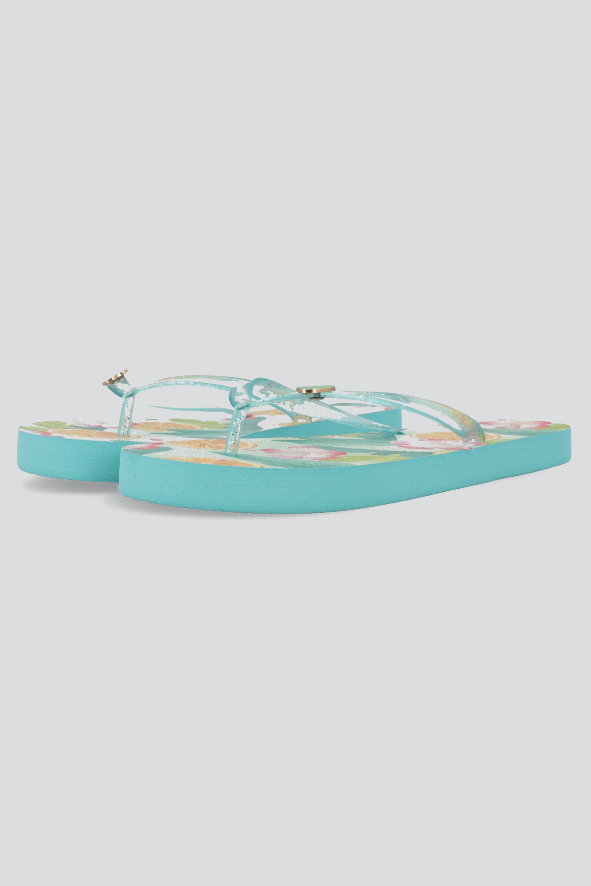 Flip flop estampado tropical VERDE