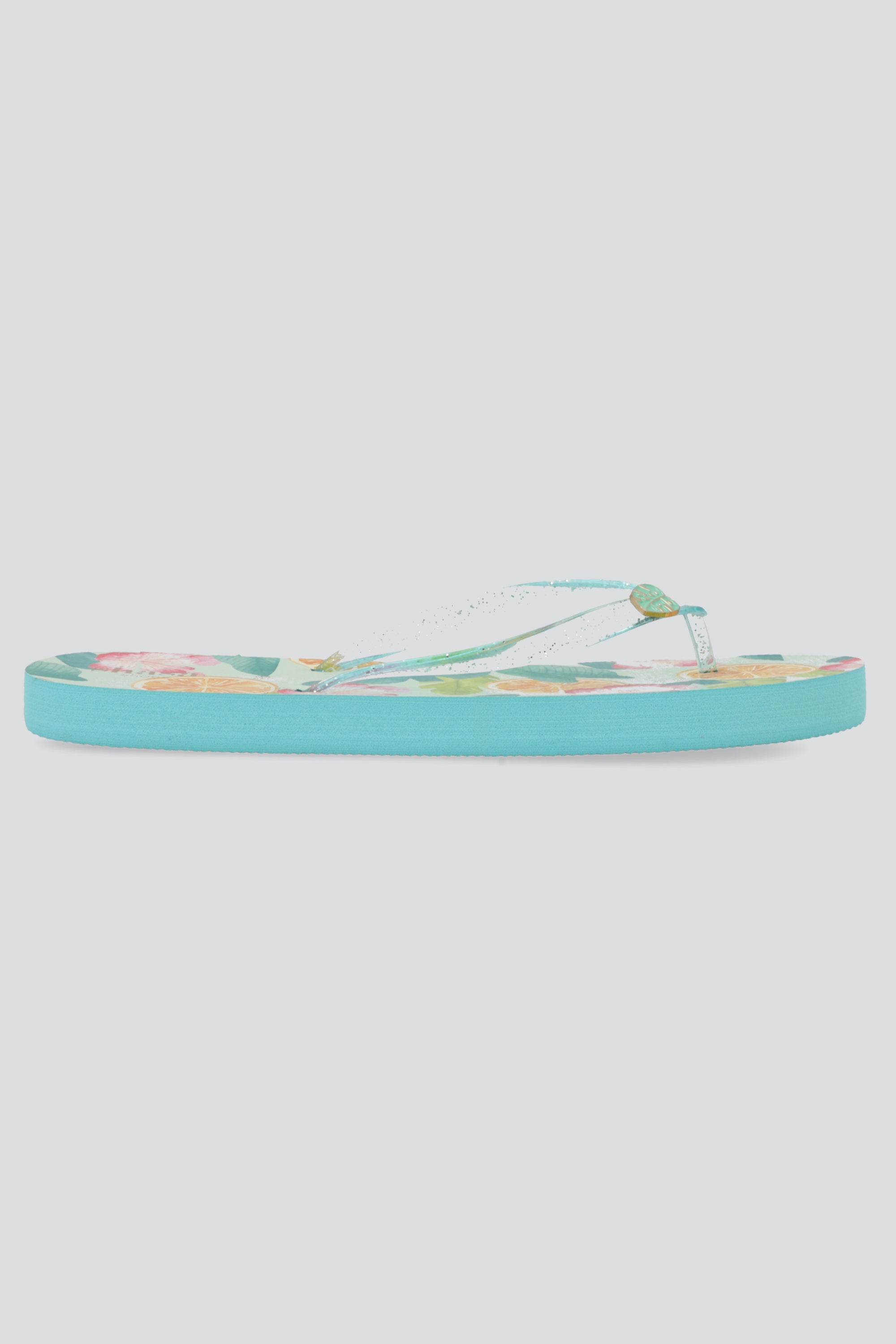 Flip flop estampado tropical VERDE