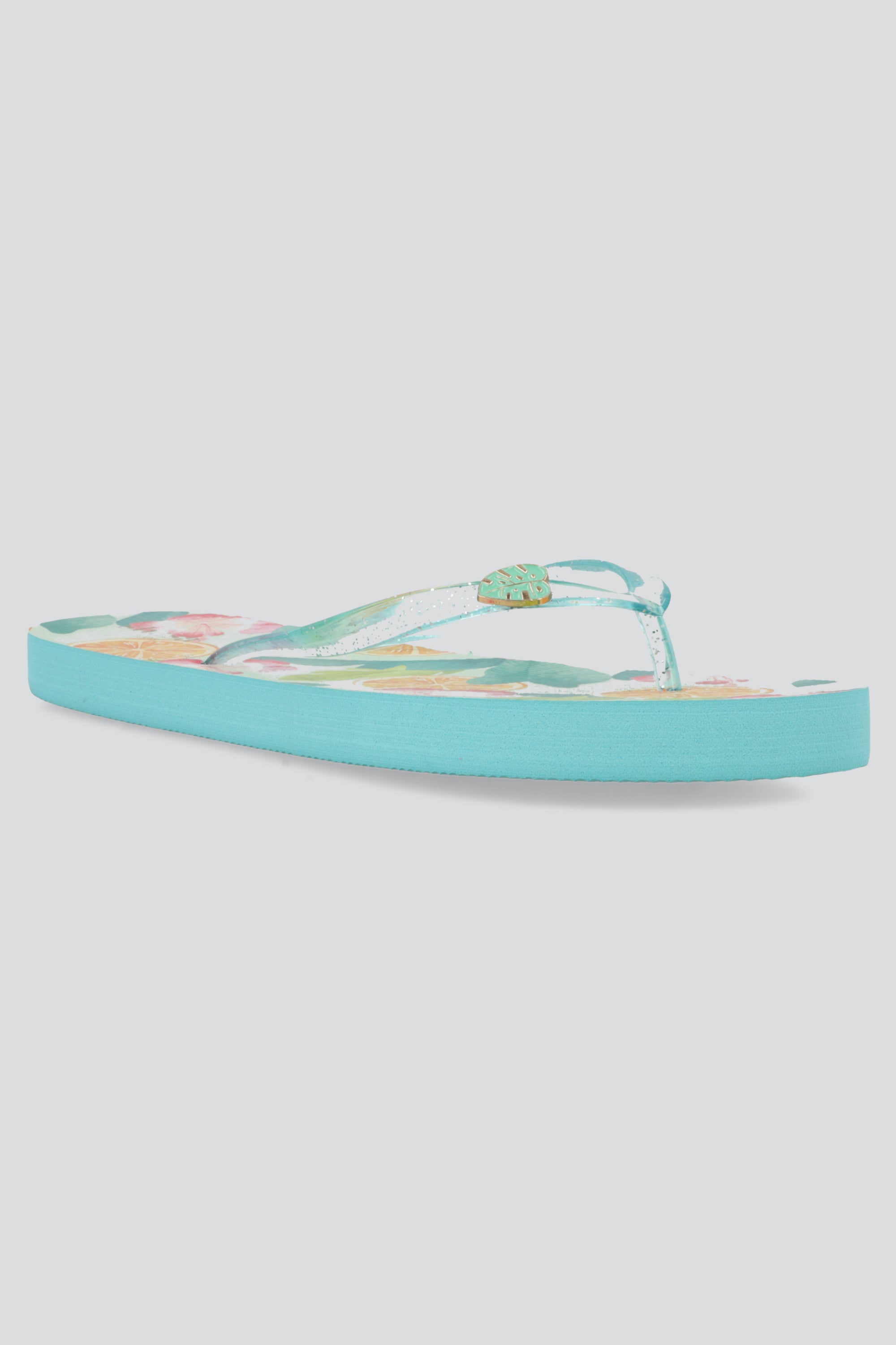 Flip flop estampado tropical VERDE