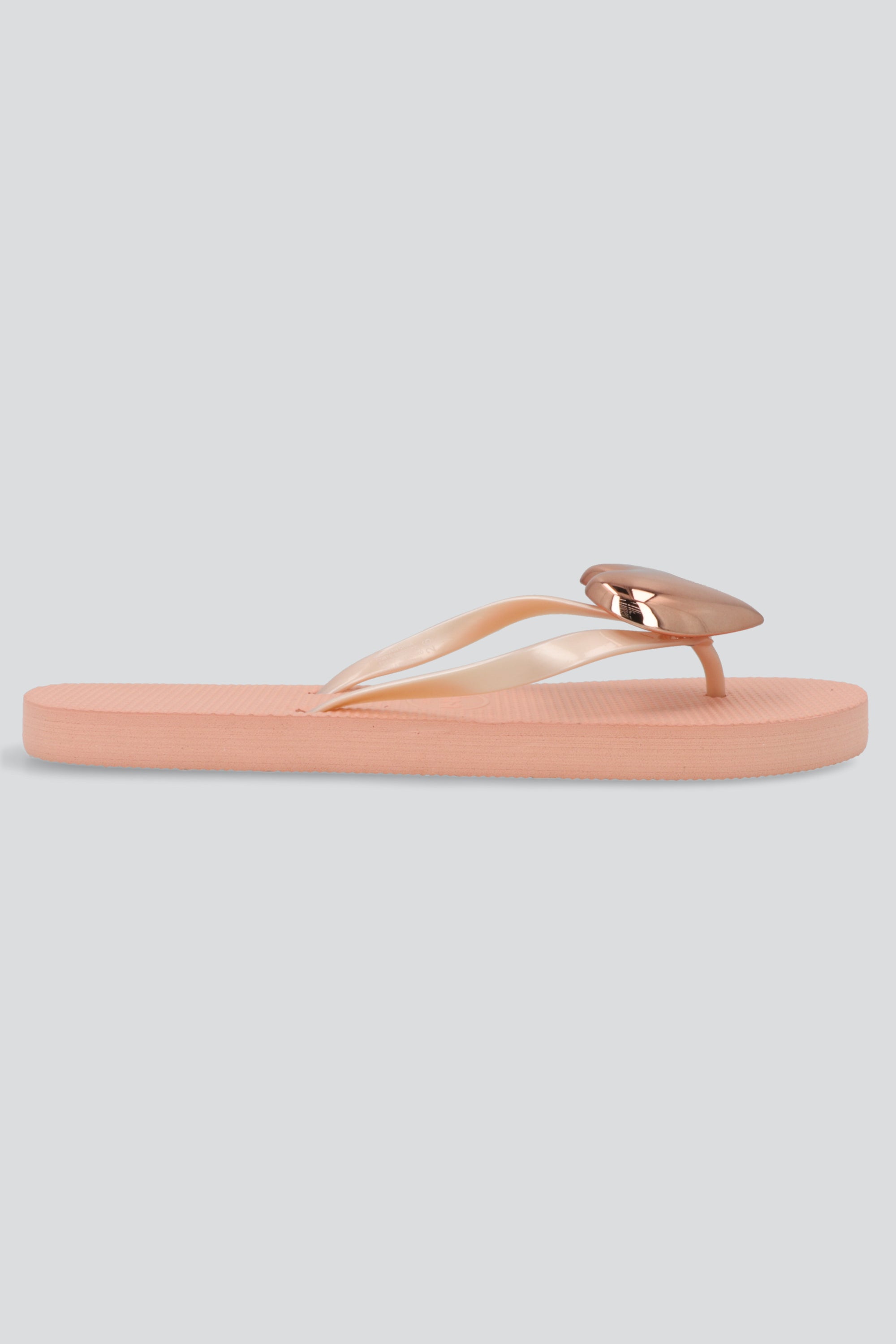 Flip flop corazon metal BLUSH