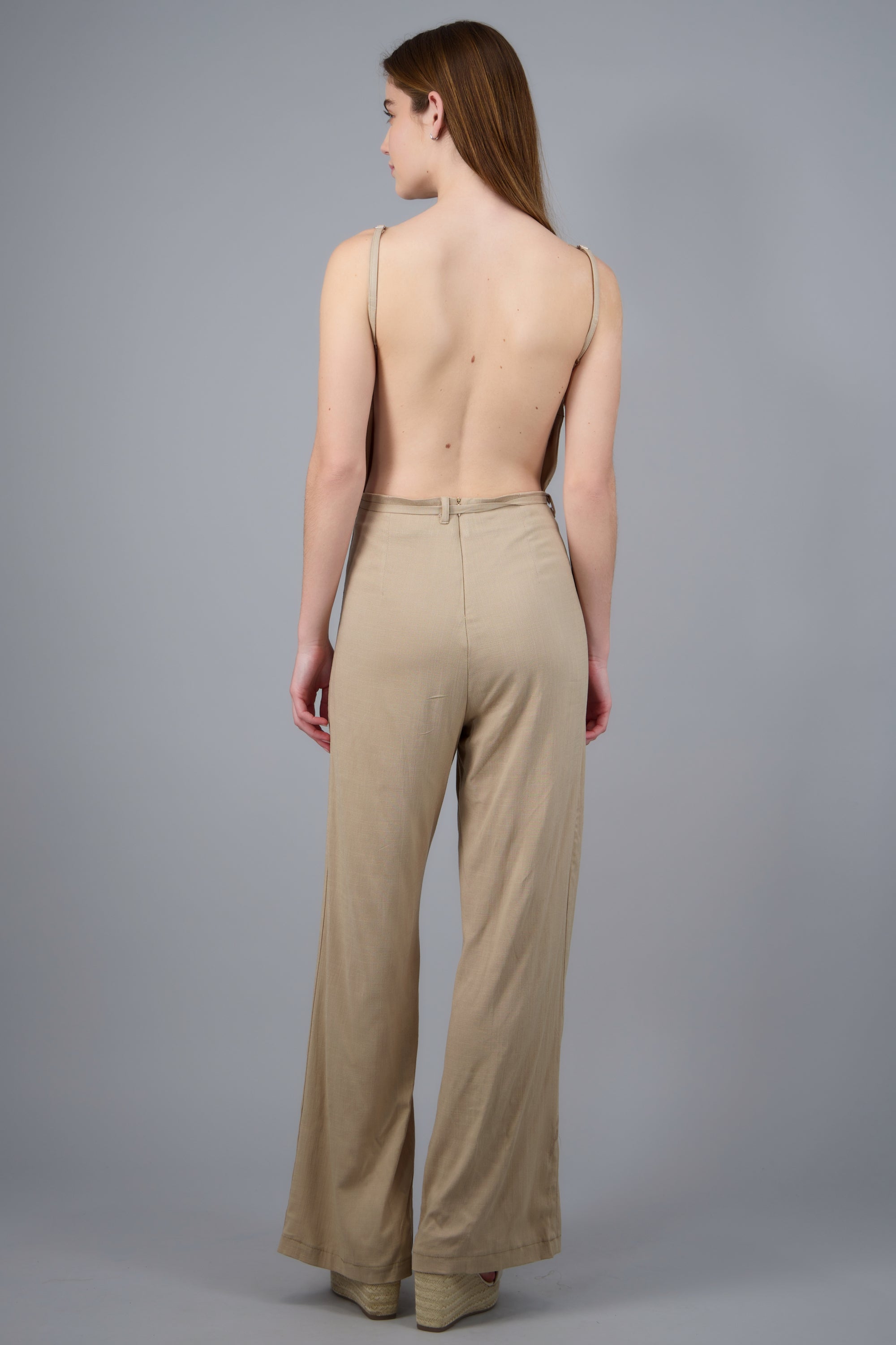 Jumpsuit liso escote recto ARENA