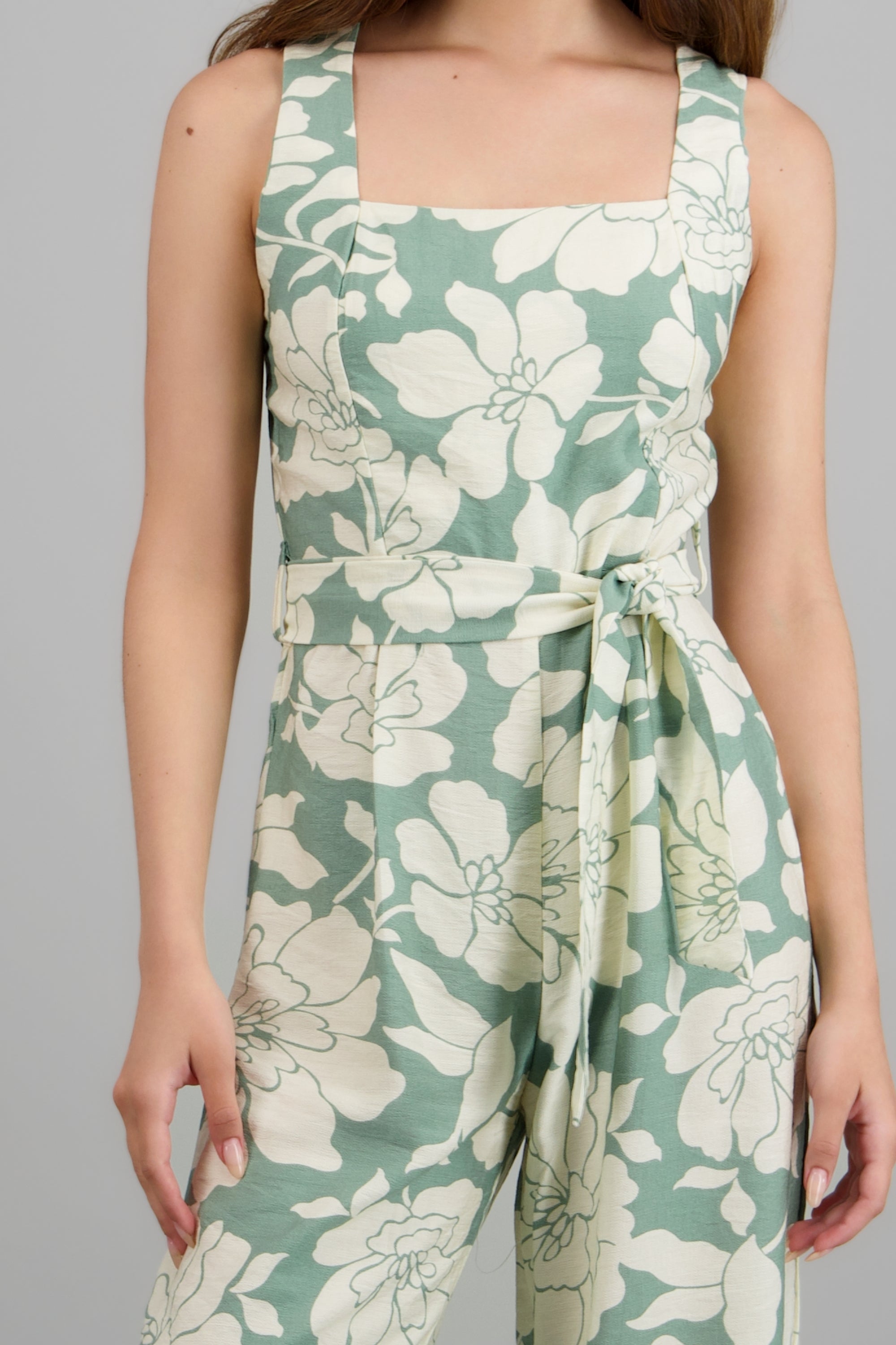Jumpsuit tirantes estampado flores SAGE
