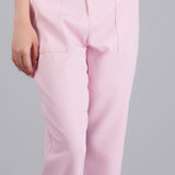 Pantalón Cintura Alta Capri Bolsas