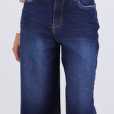 Jeans cropped mid rise
