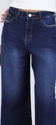 Jeans cropped mid rise
