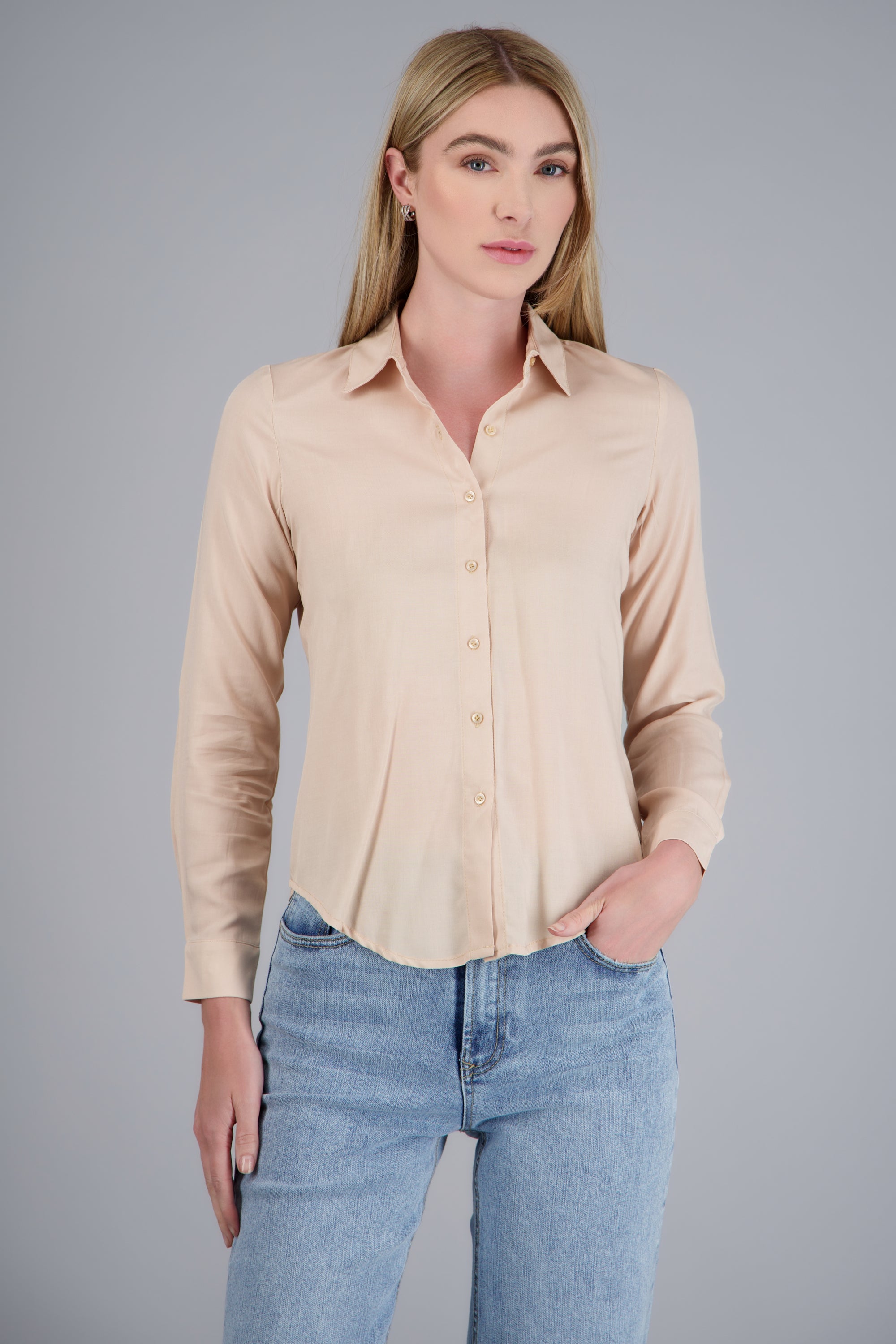 Camisa Manga Larga Lisa ARENA