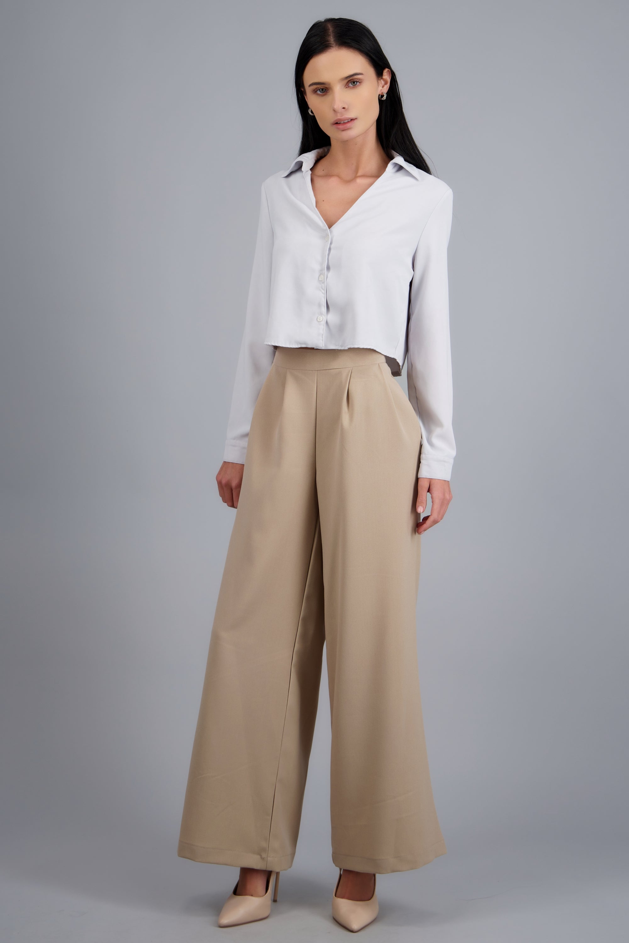 pantalon recto detalle pinzas ARENA