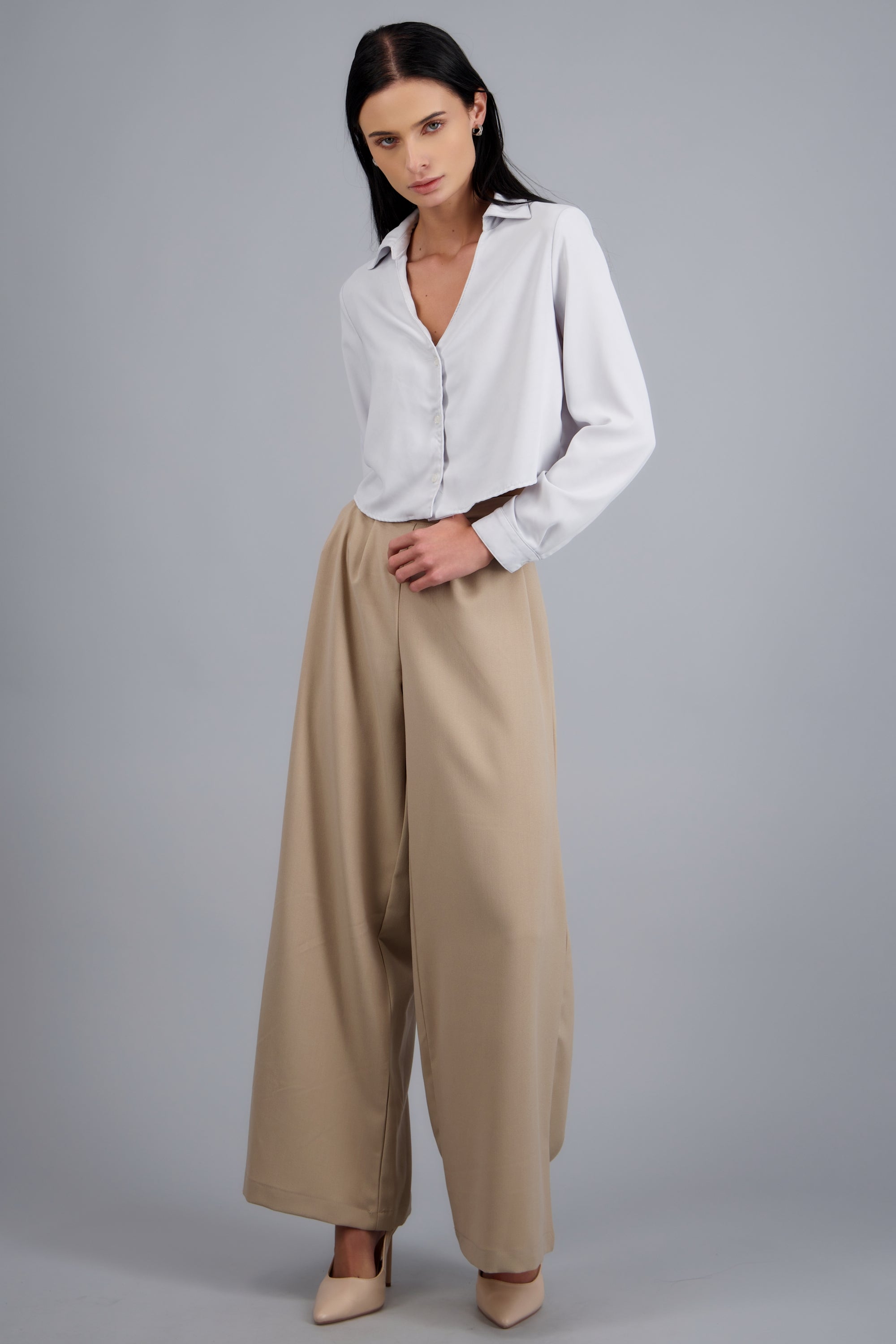 pantalon recto detalle pinzas ARENA