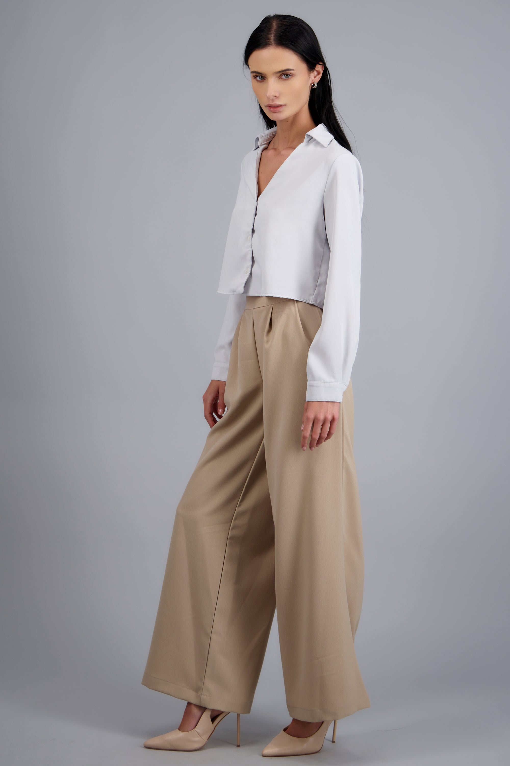 pantalon recto detalle pinzas ARENA