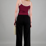 Pants lisos detalle pretina