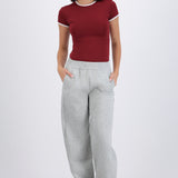 Pants lisos detalle pretina