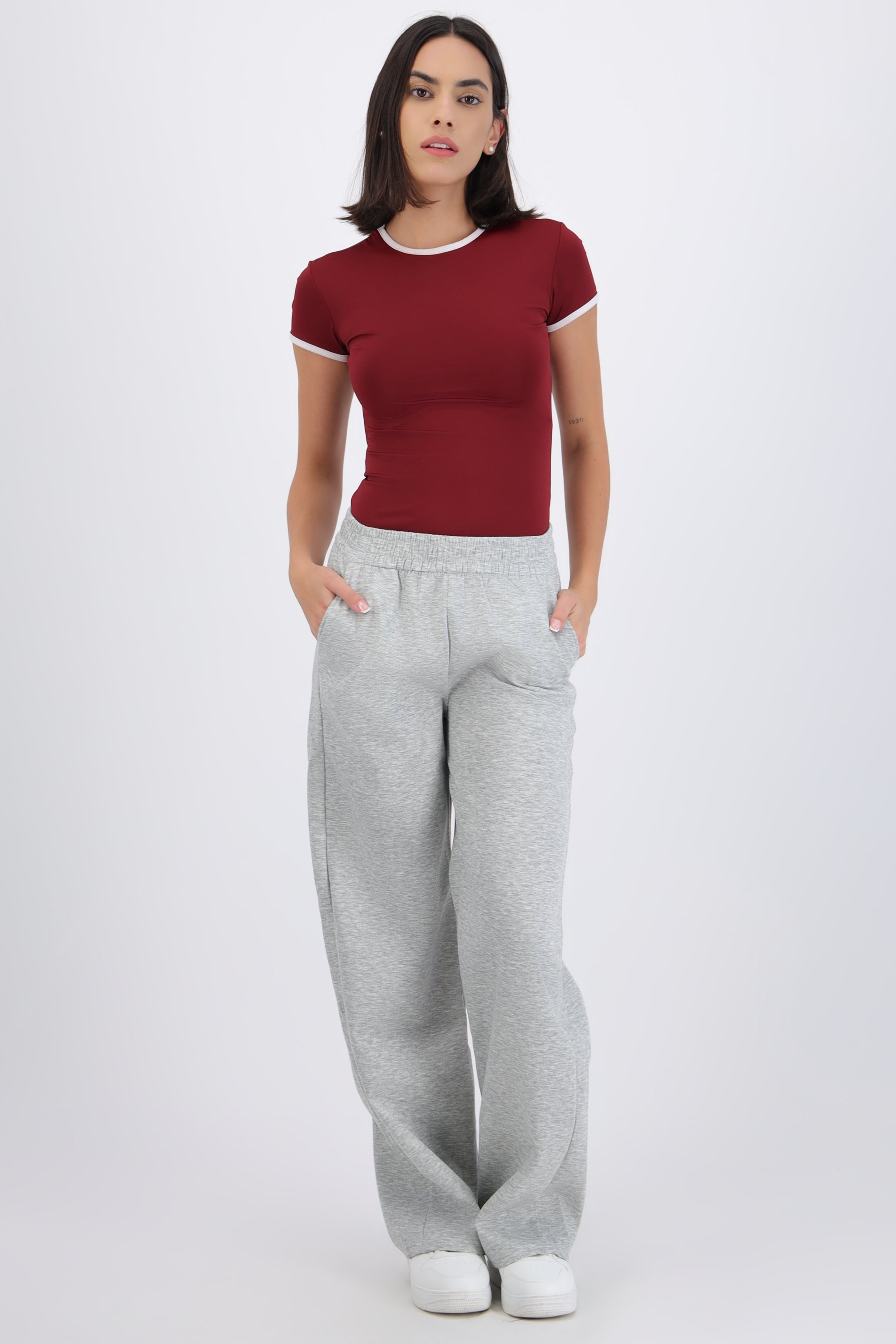 Pants lisos detalle pretina