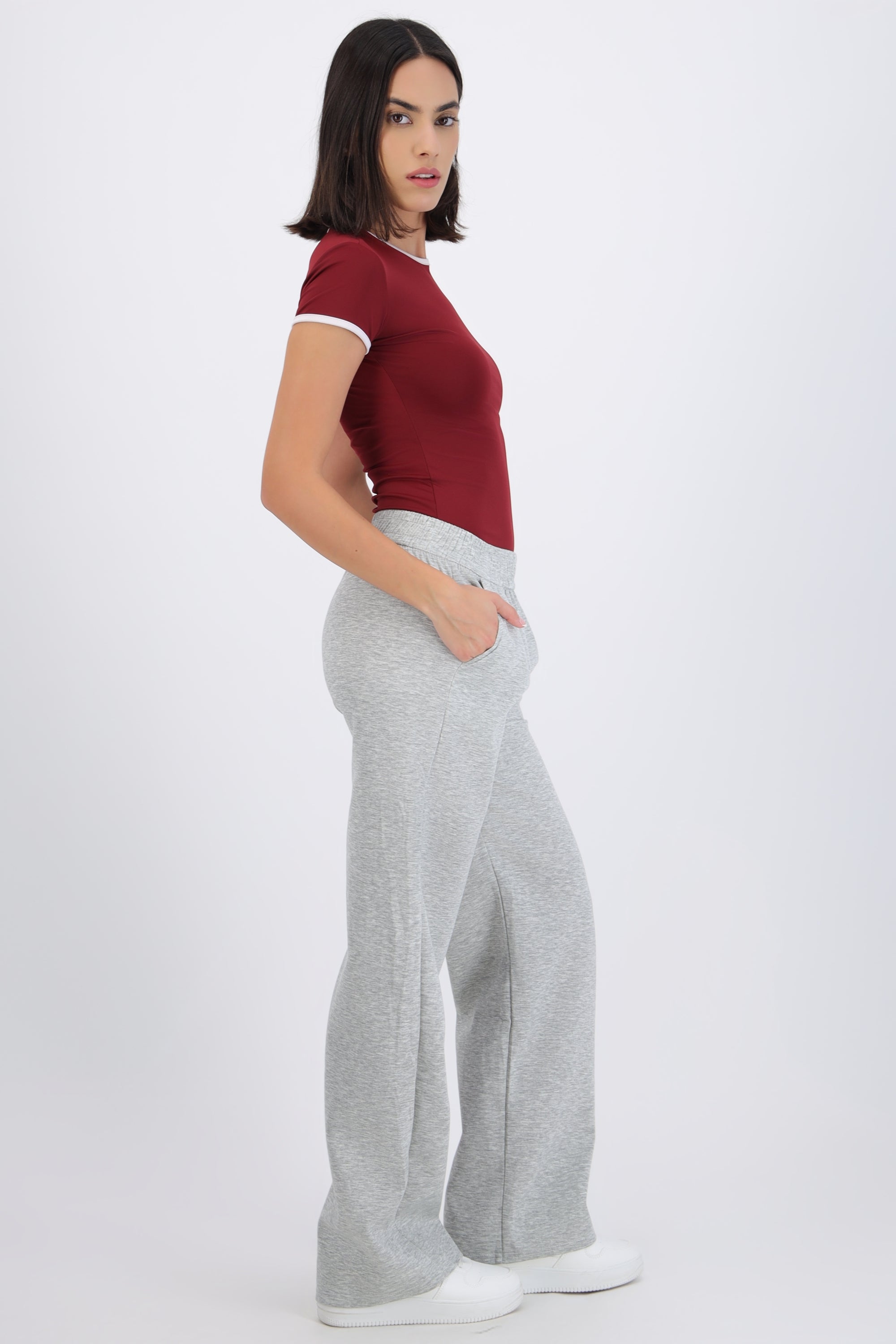 Pants lisos detalle pretina