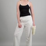 Pants lisos detalle pretina