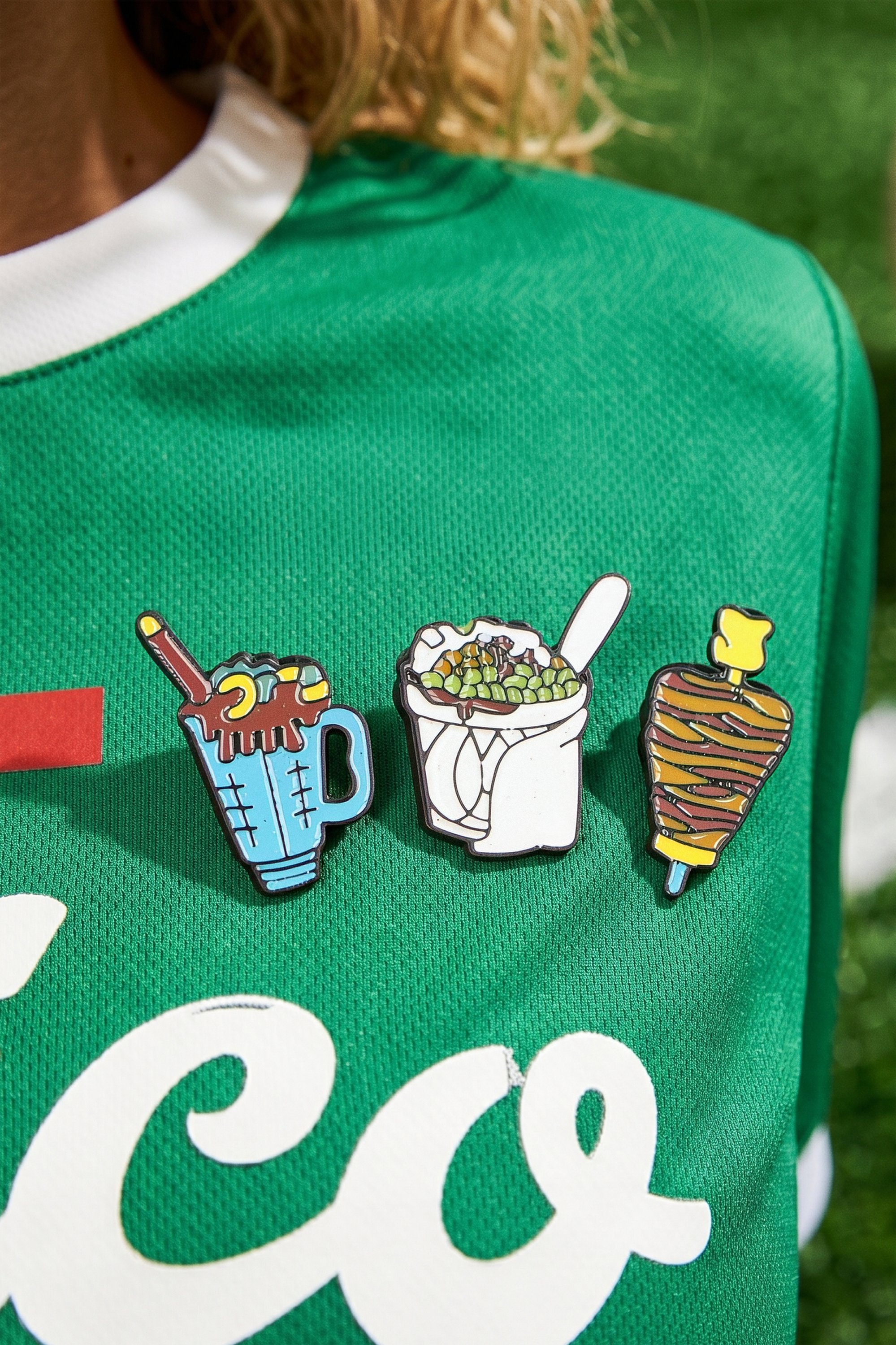 Set 3 pines comida mexicana MULTICOLOR