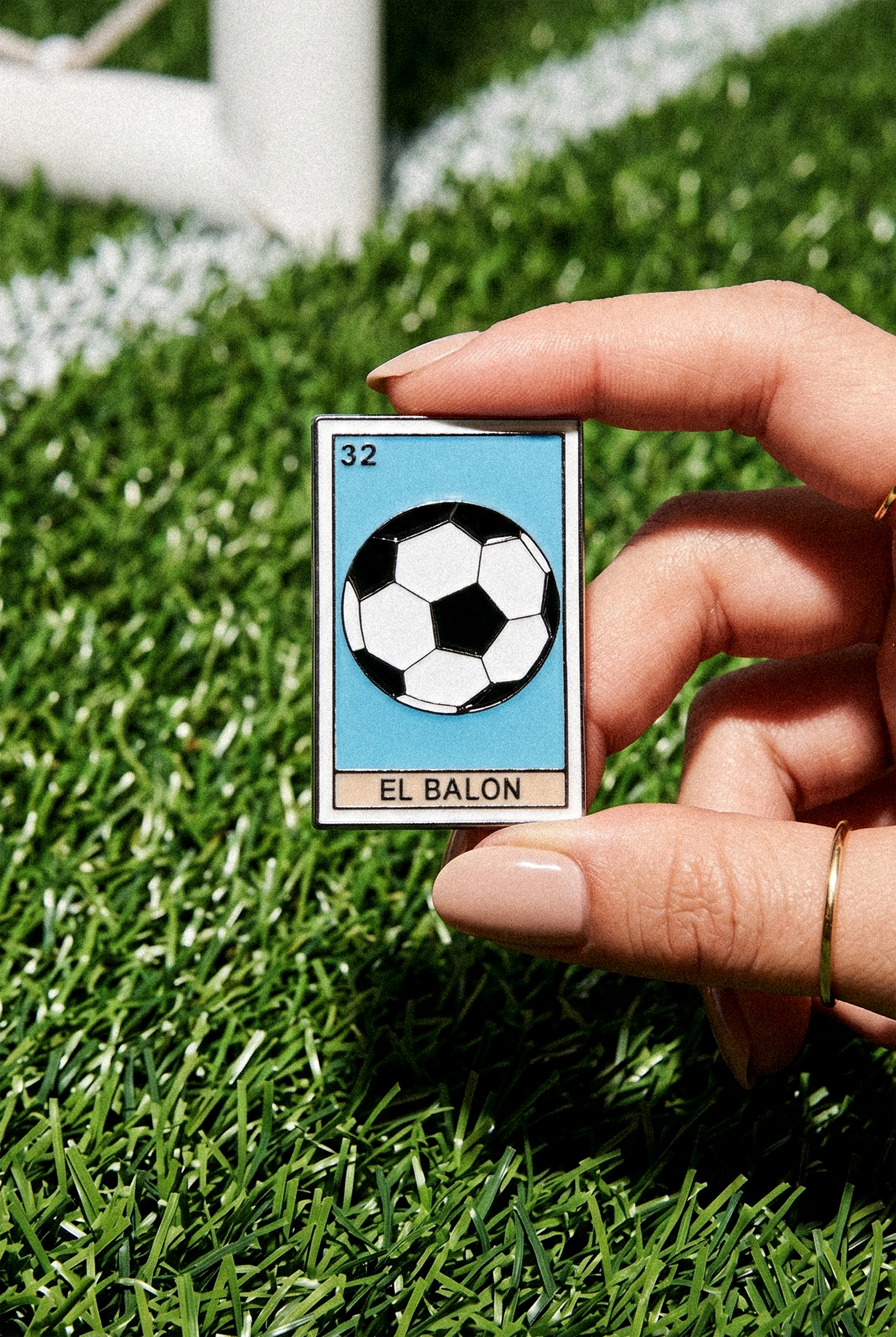 Pin loteria balon AZUL