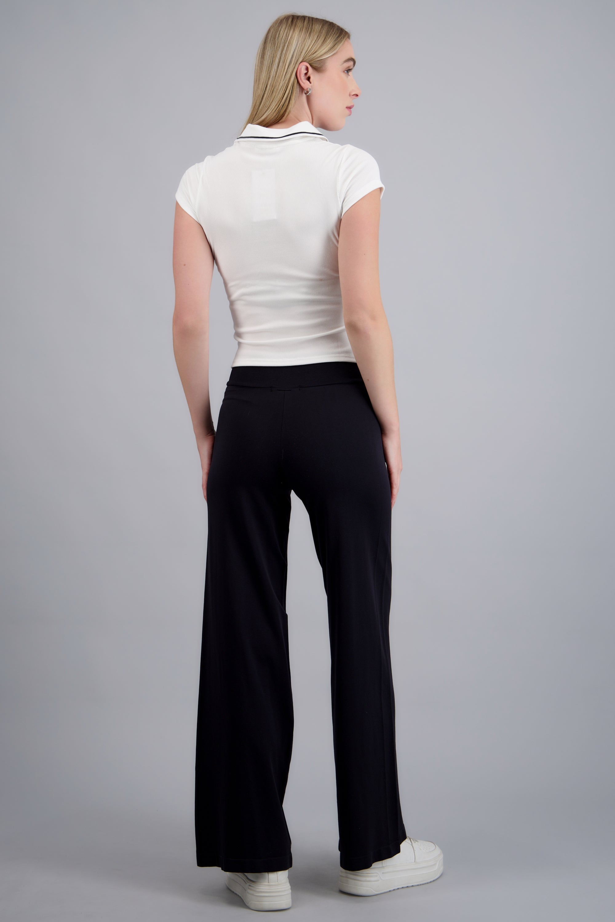 Pantalon wide ajustable NEGRO