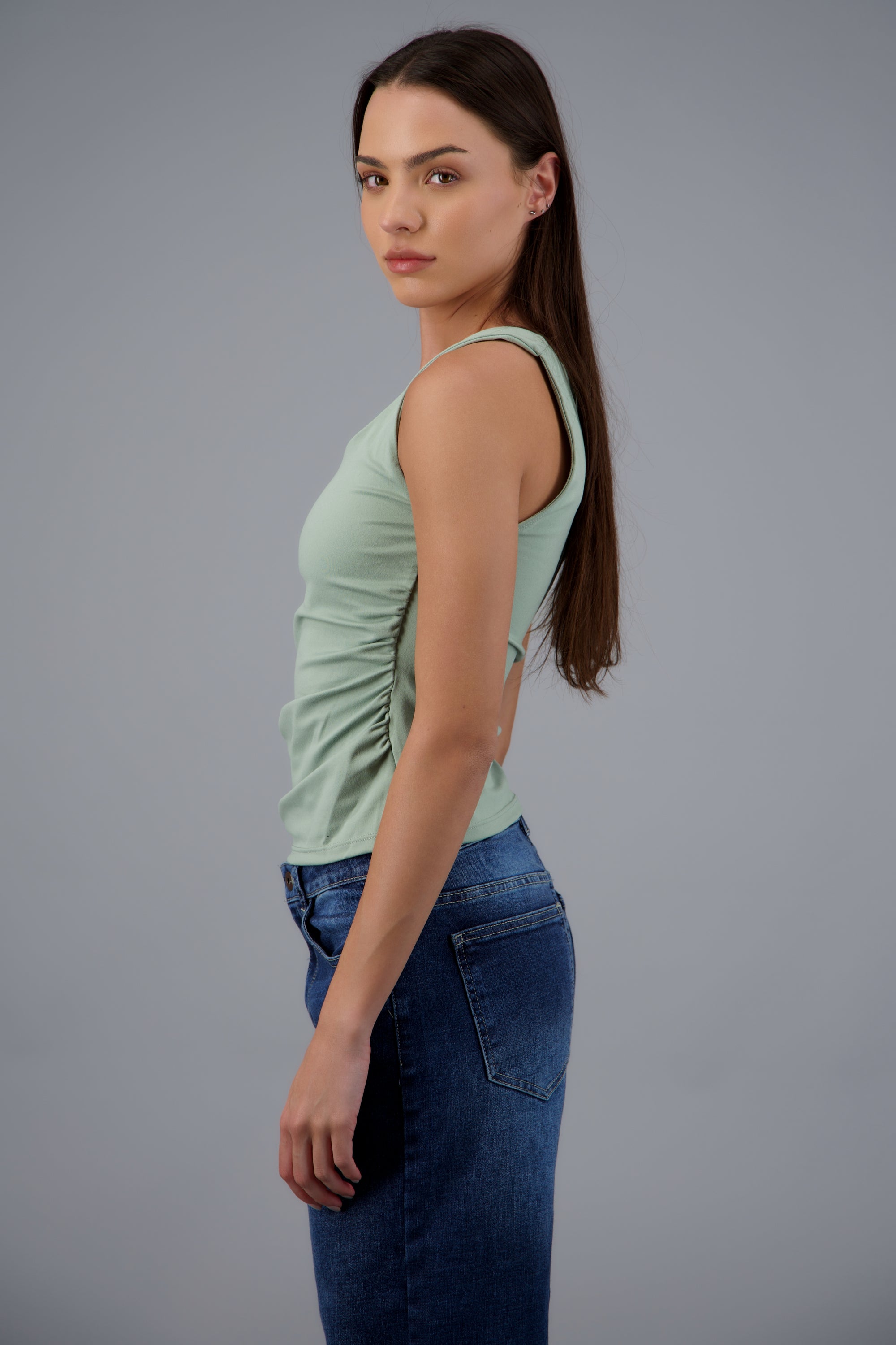 Tank top escote cuadrado SAGE