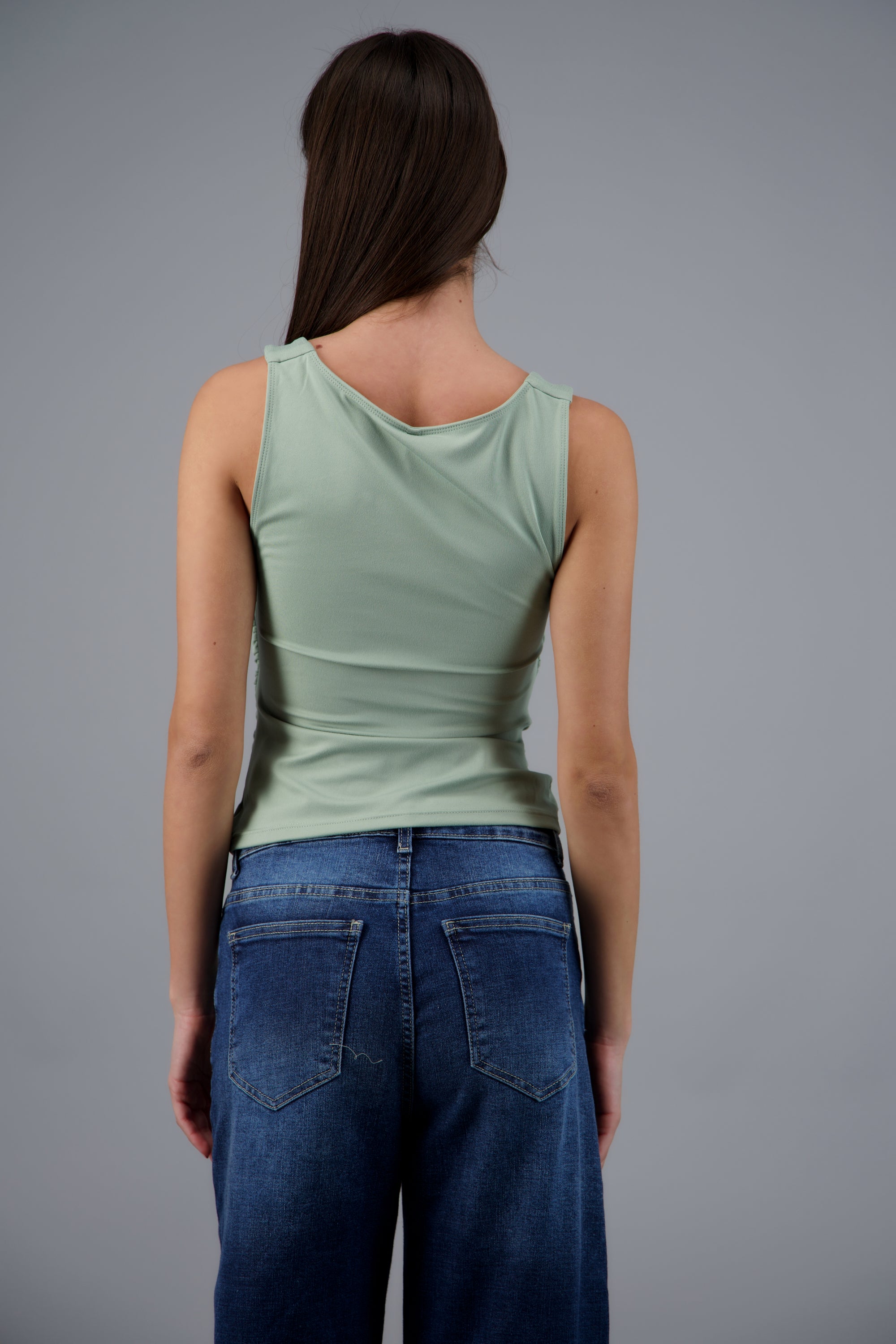 Tank top escote cuadrado SAGE
