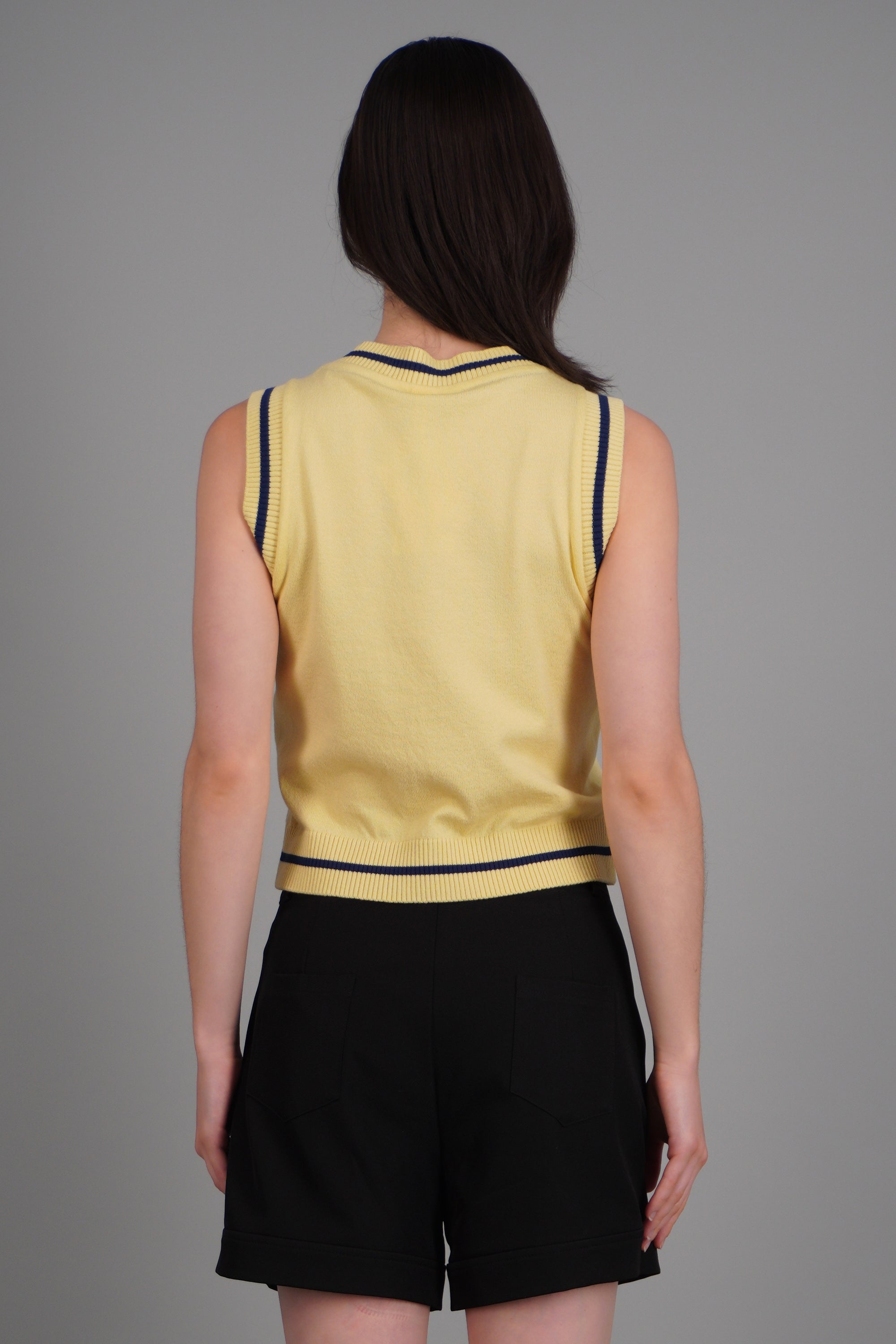 Chaleco tenis snoopy AMARILLO PASTEL