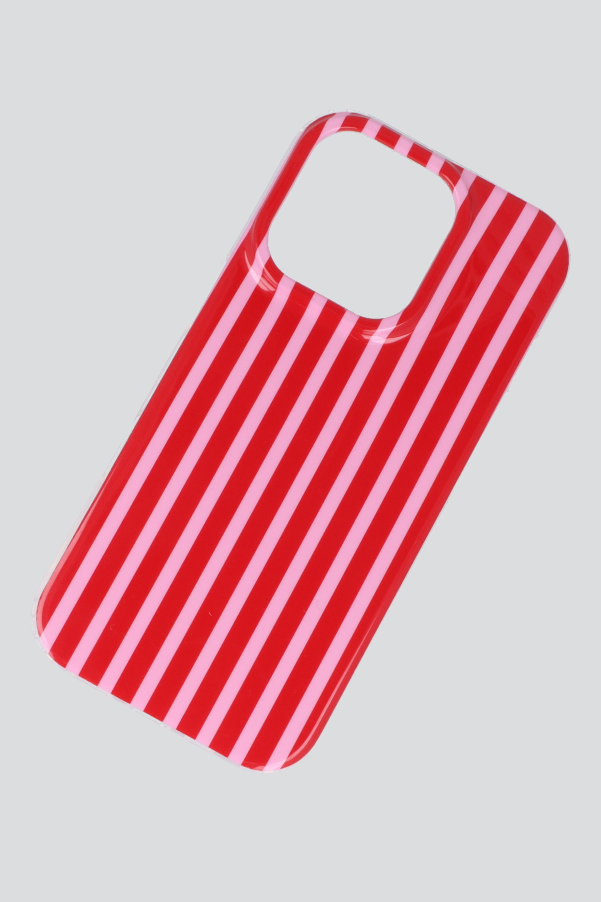 Funda iph 16 pro rayas simples ROSA