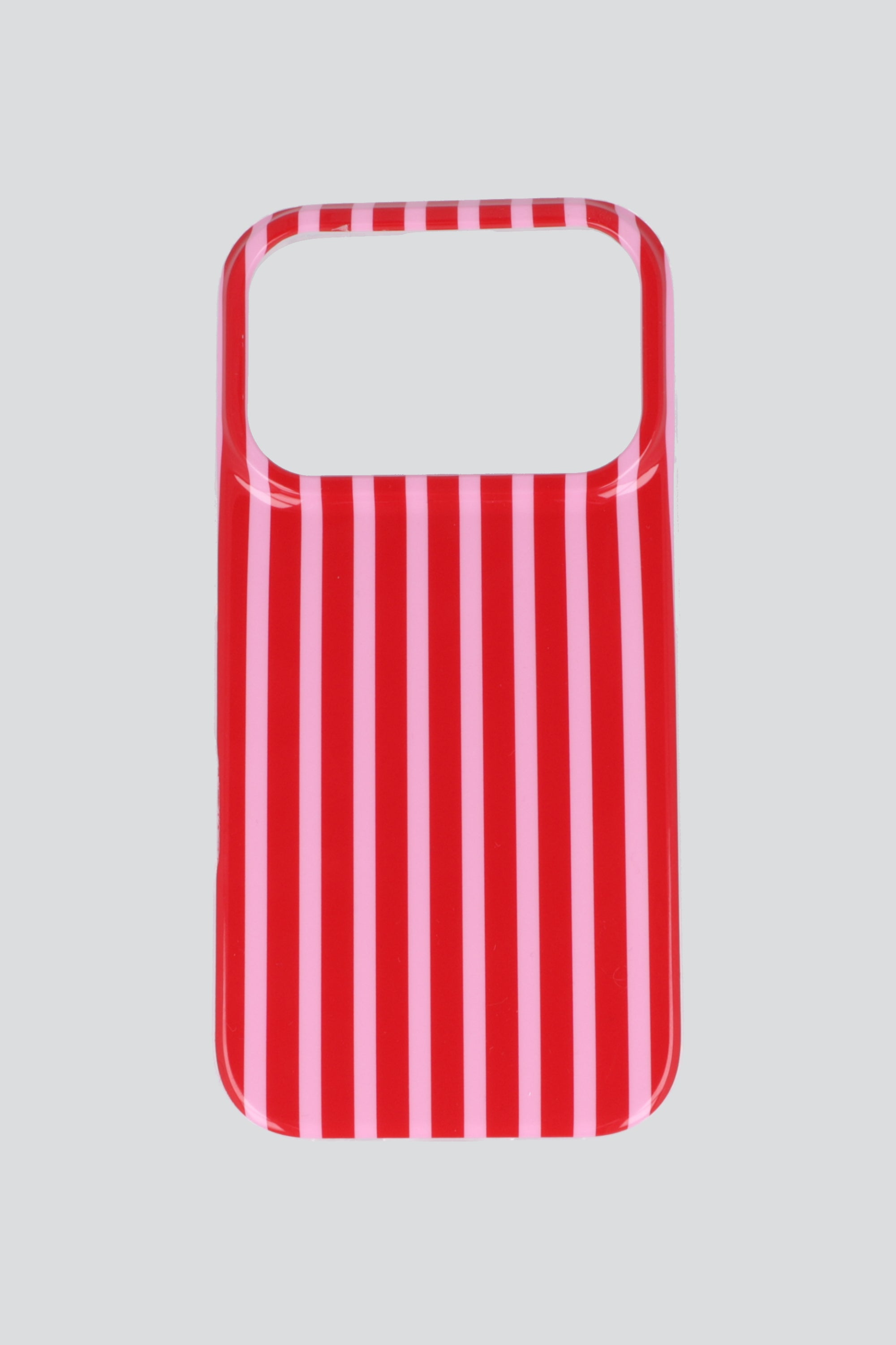 Funda iph 17 pro rayas simples ROSA