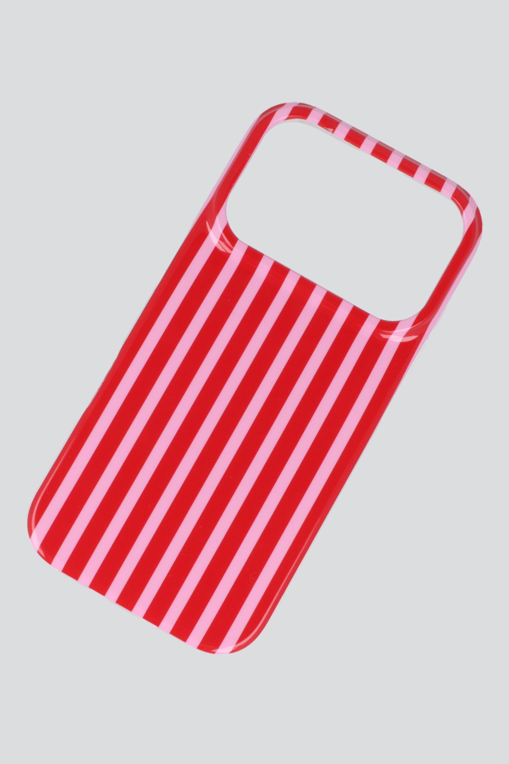 Funda iph 17 pro rayas simples ROSA