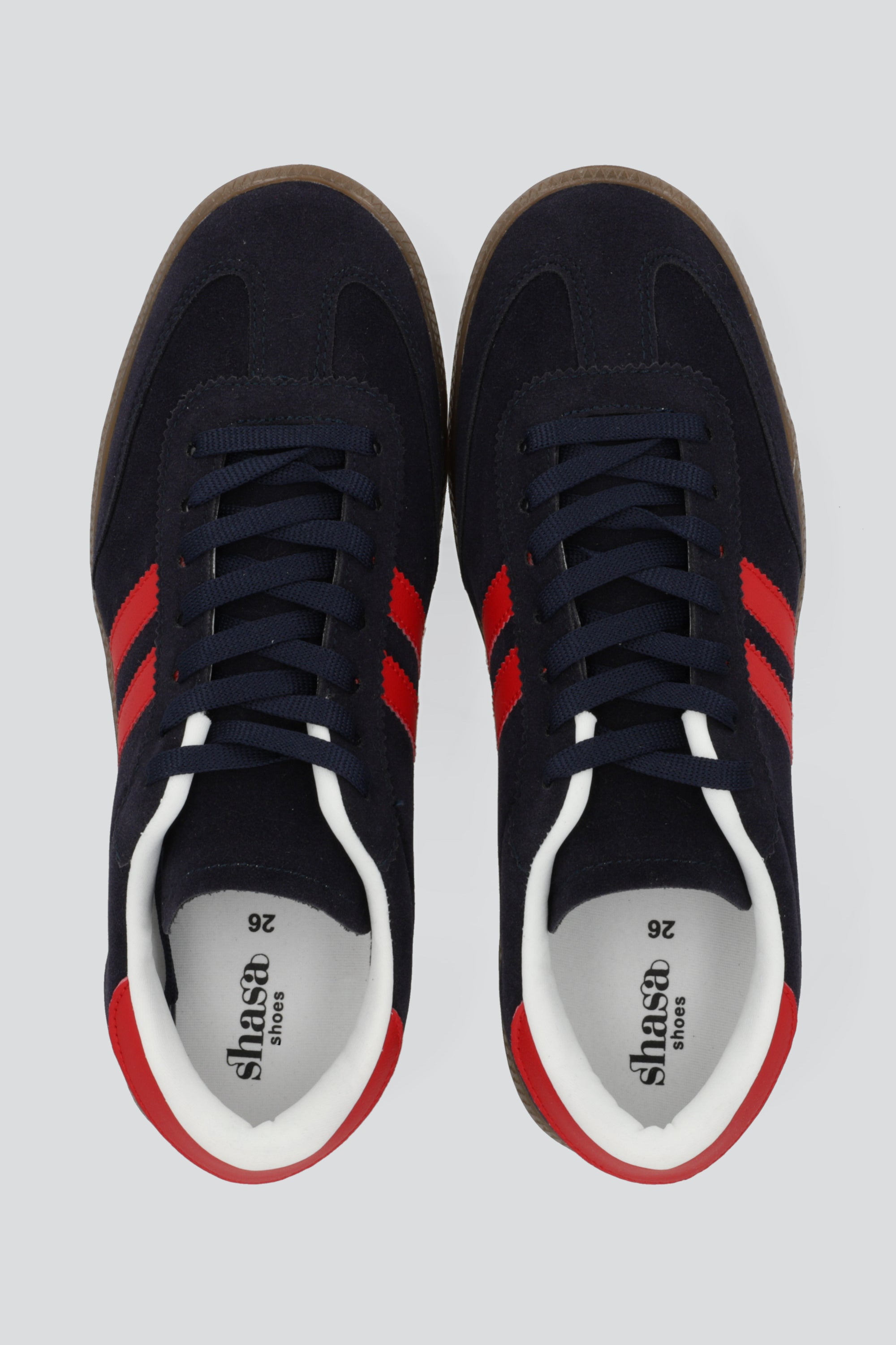 Tenis dos lineas durazno mundial MARINO