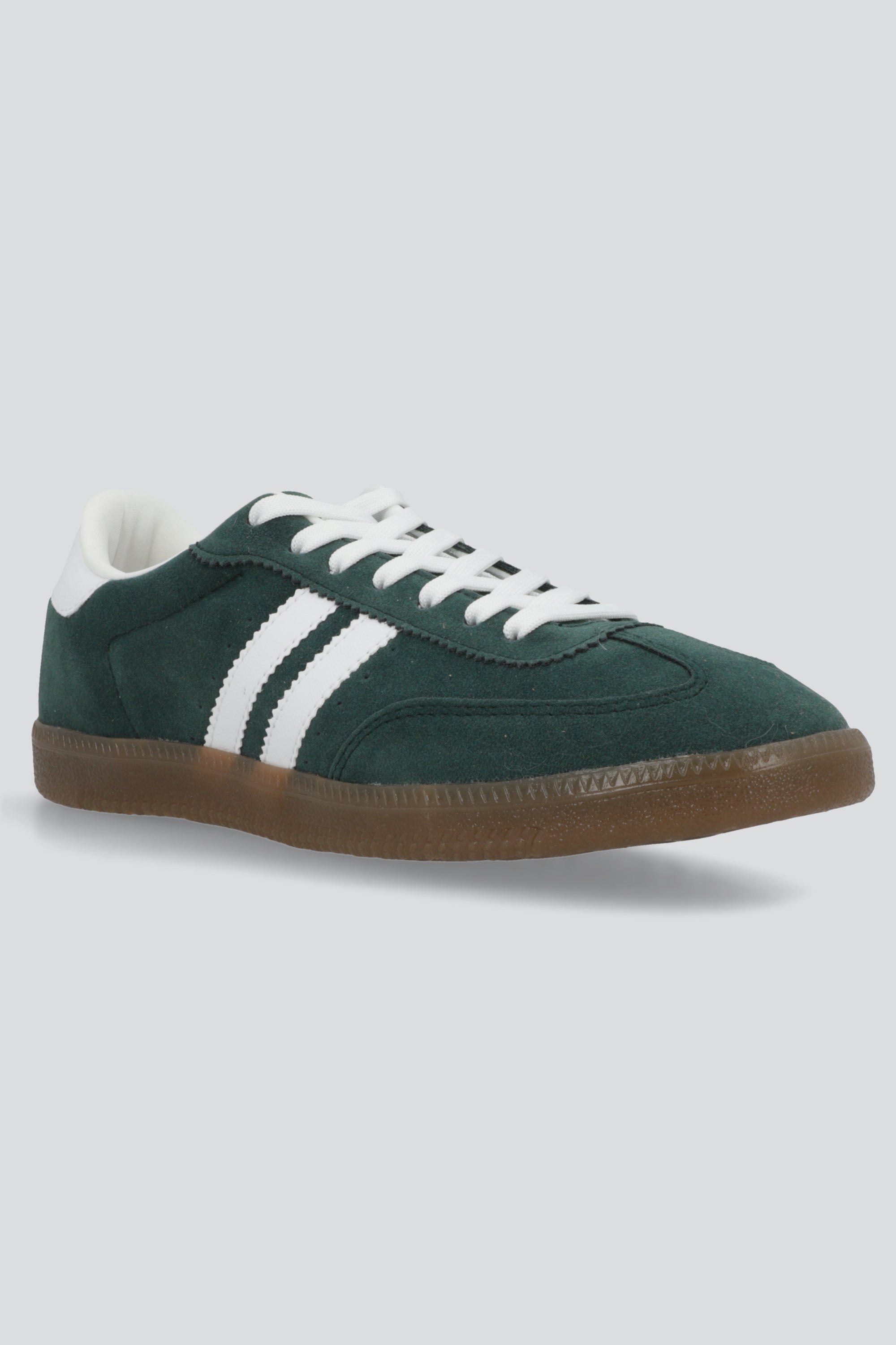 Tenis dos lineas durazno mundial VERDE