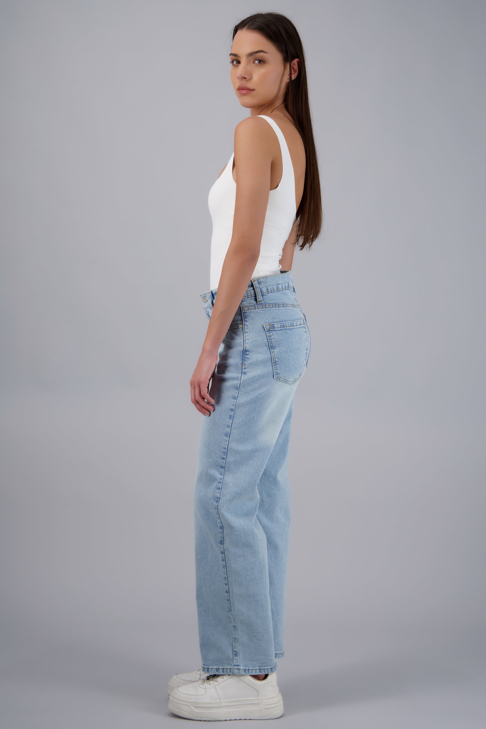 Jeans cropped skinny LIGHT WASH