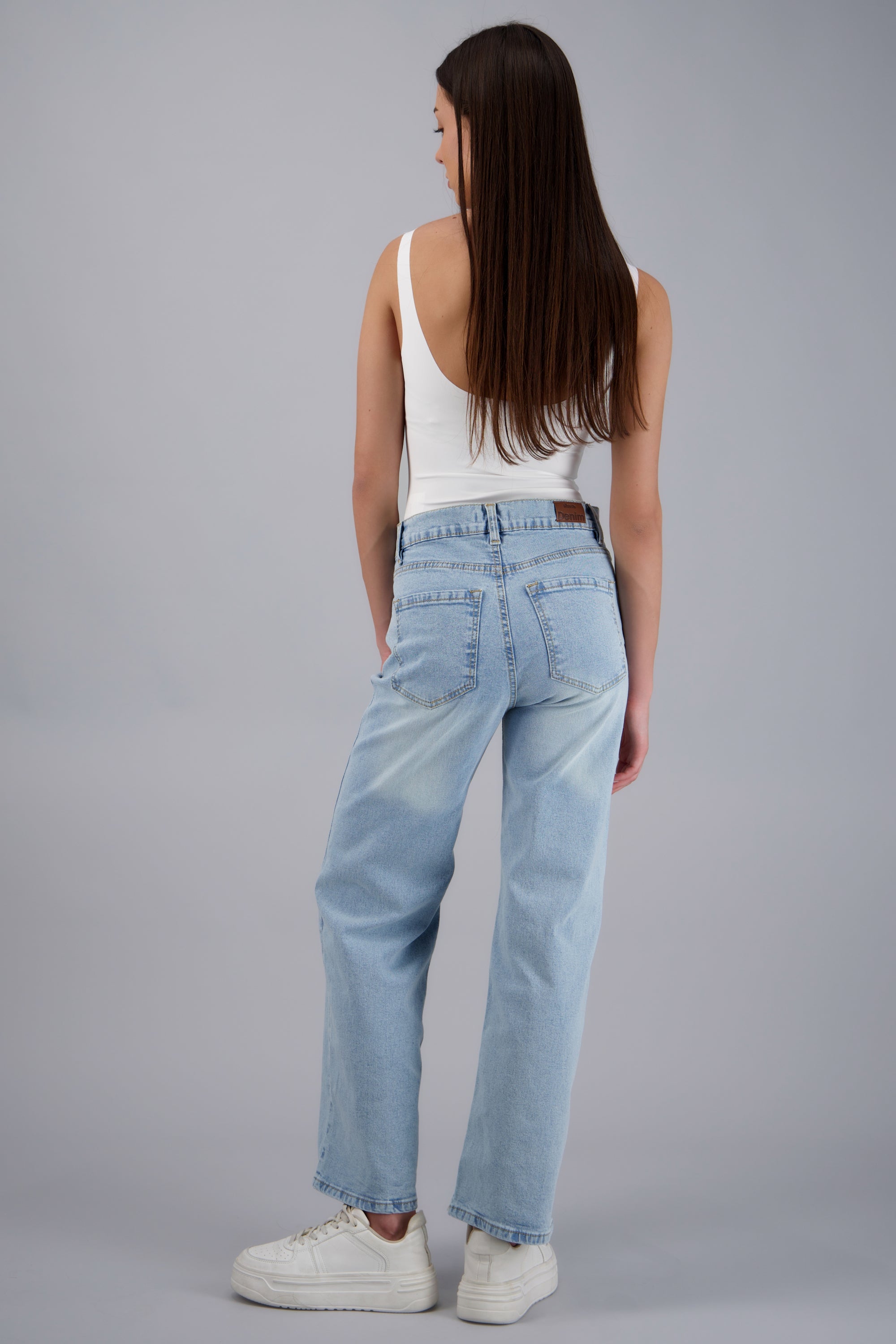 Jeans cropped skinny LIGHT WASH